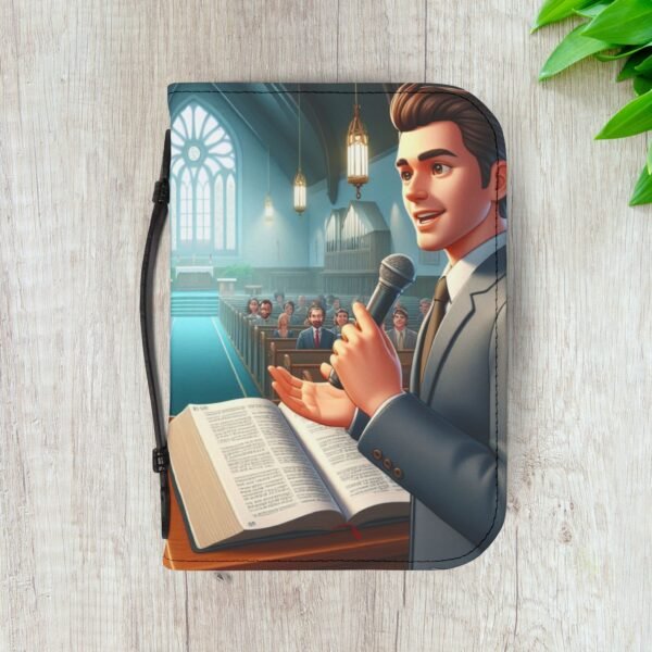 Preaching Pastor Bible Cover