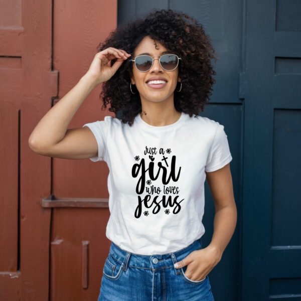 Just a Girl that Loves Jesus Unisex T-Shirt