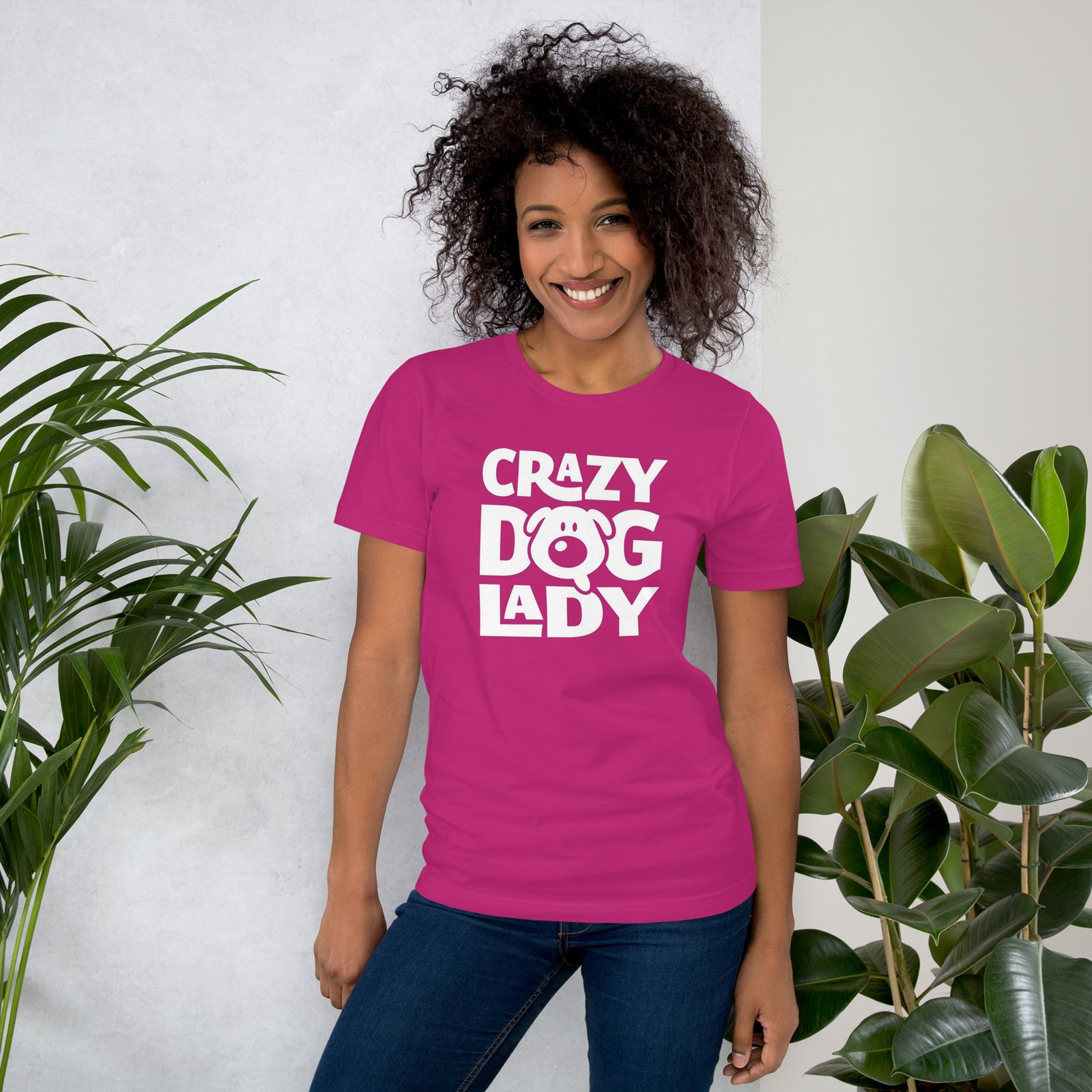 Crazy Dog Lady Unsex T-shirt - Image 14