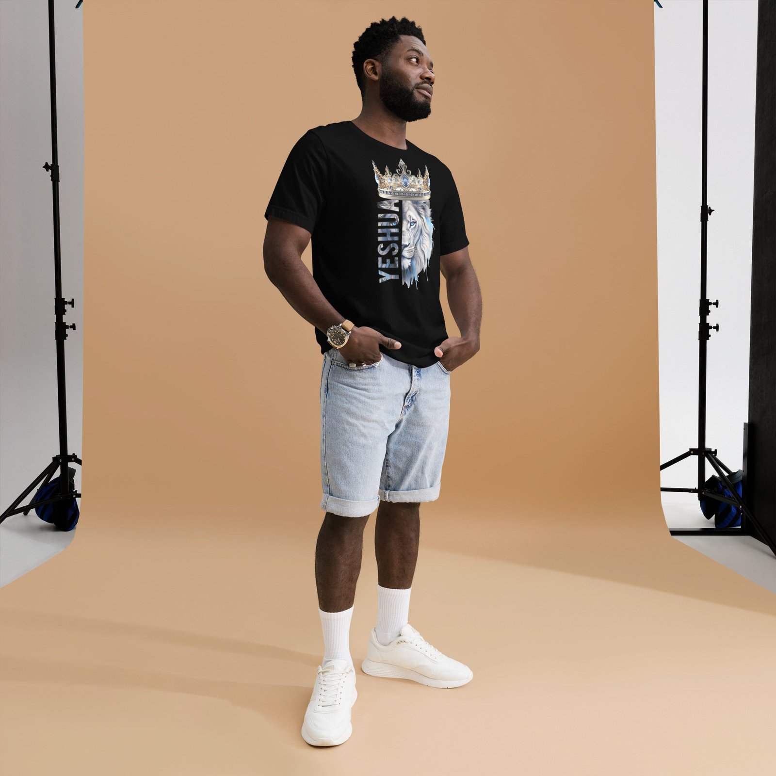 Yeshua Lion of Judah Unisex T-shirt - Image 13