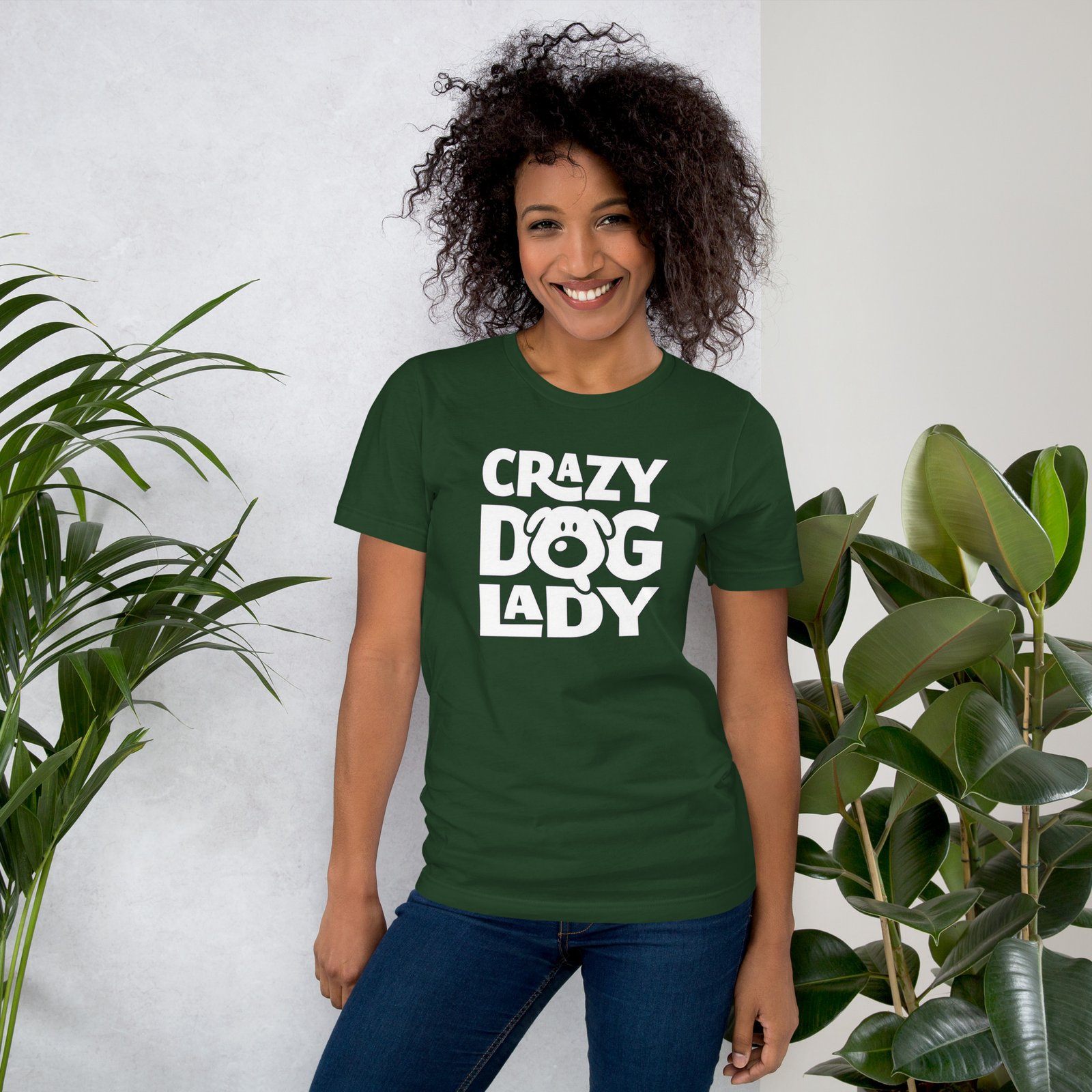 Crazy Dog Lady Unsex T-shirt - Image 12