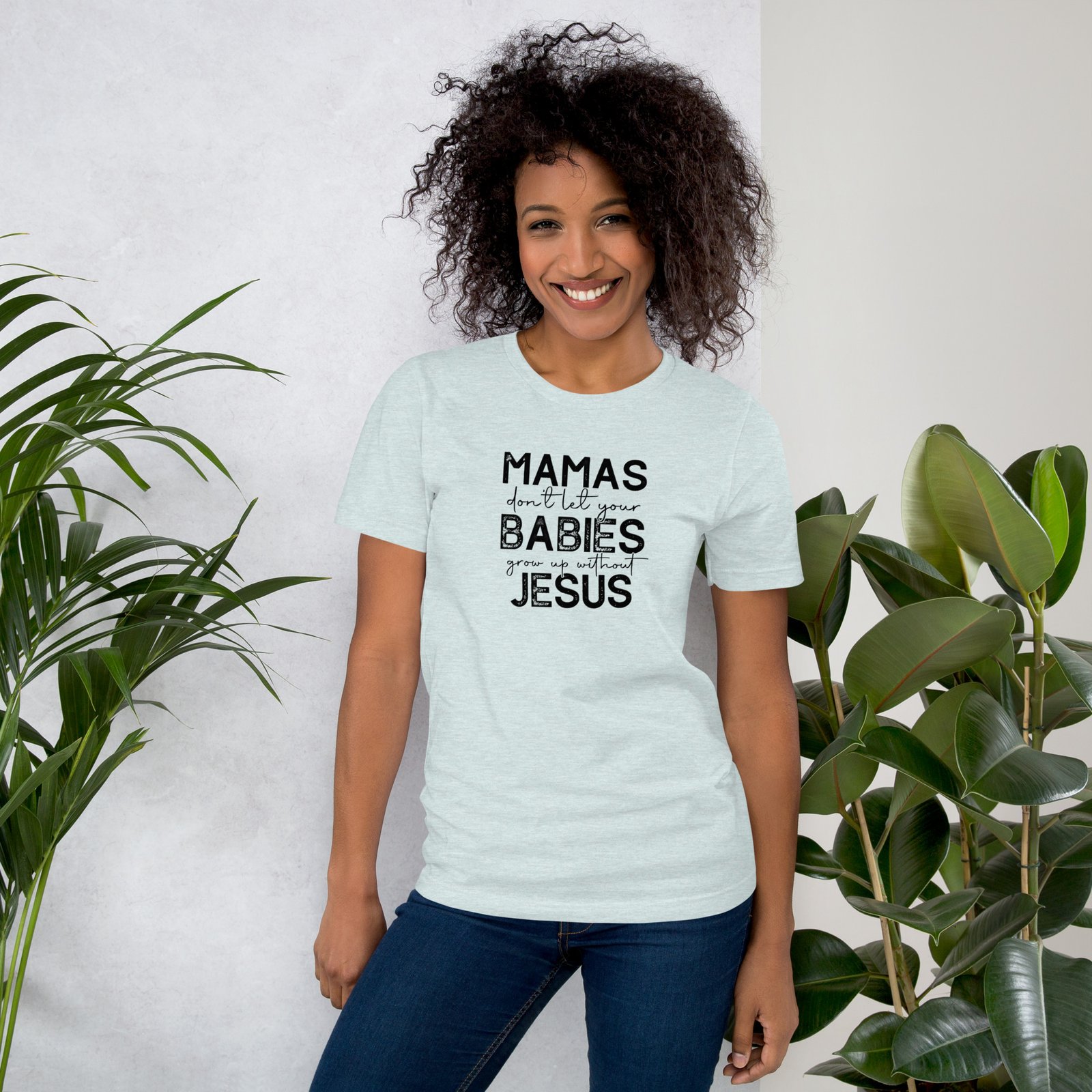 Mamas, Babies, Jesus Women's T-Shirt - Image 7
