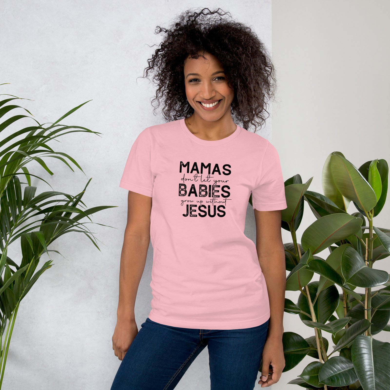 Mamas, Babies, Jesus Women's T-Shirt - Image 5