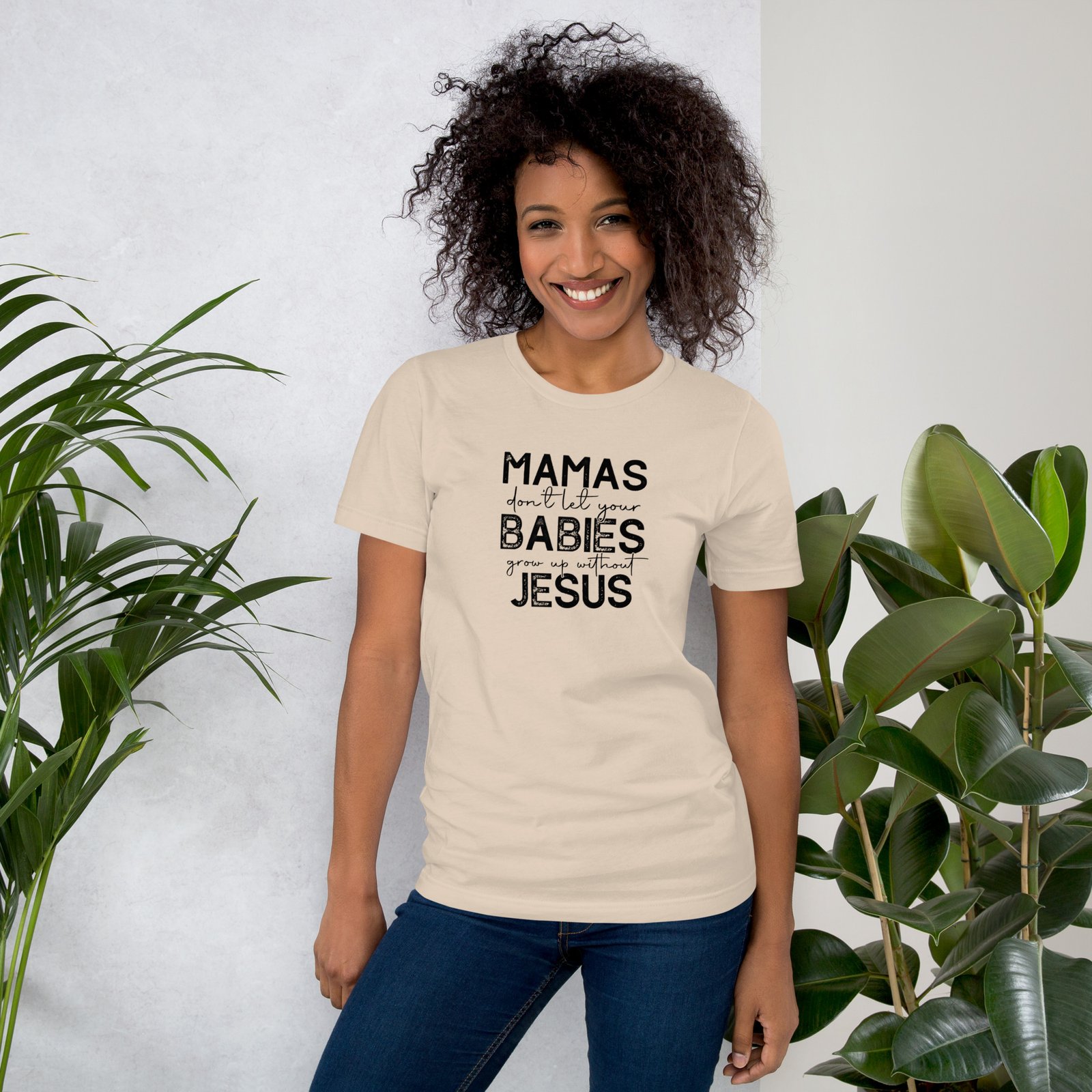 Mamas, Babies, Jesus Women's T-Shirt - Image 2