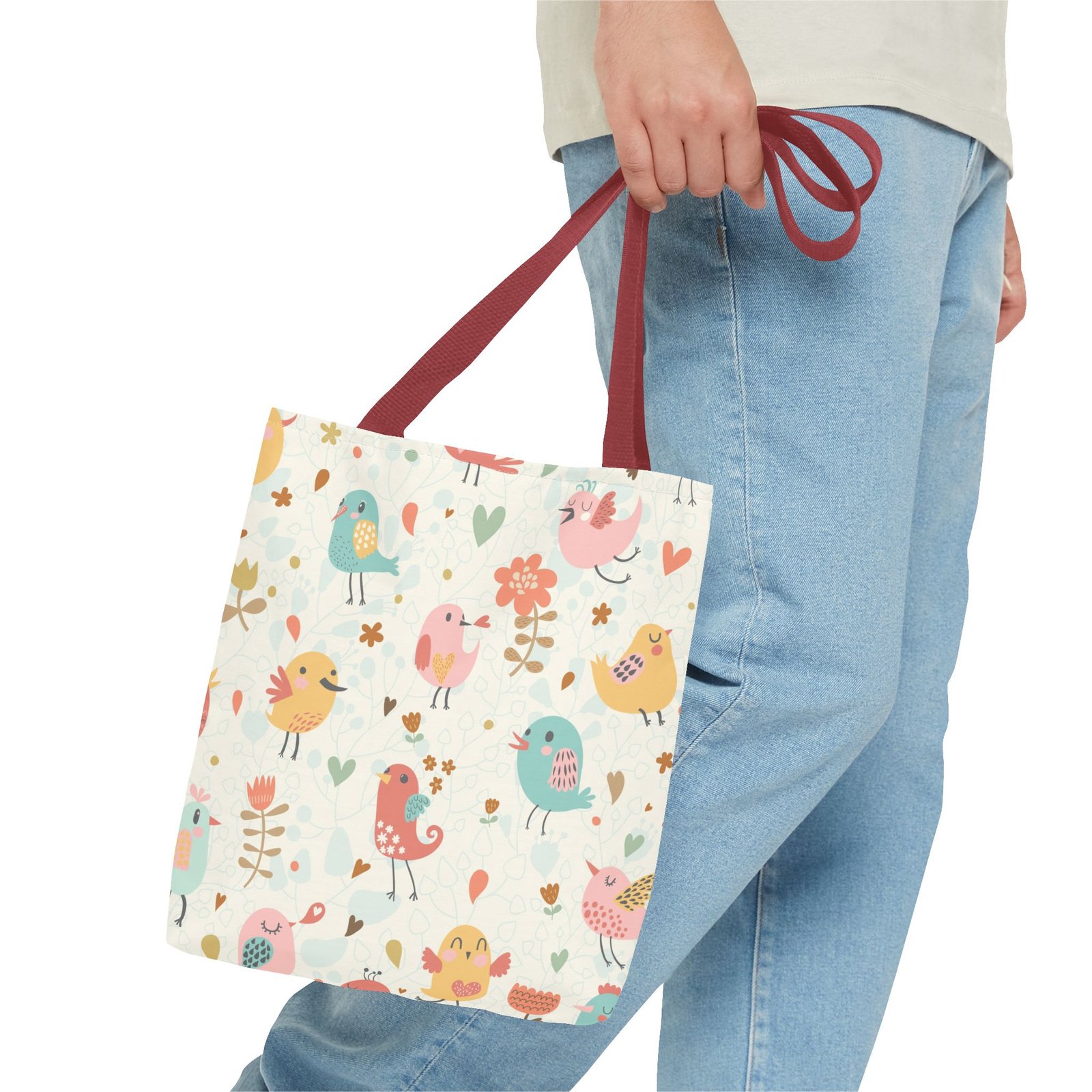 Bird Lover Print Tote Bag - Image 11