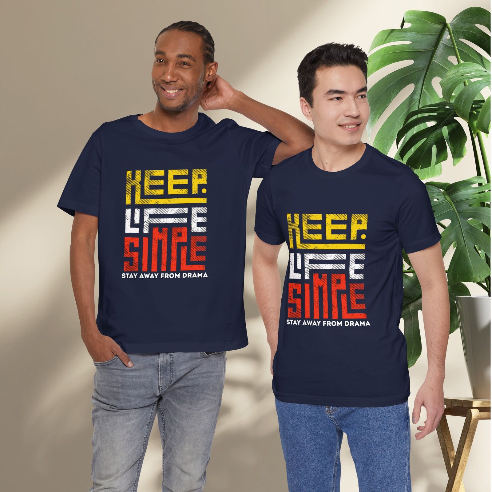 Keep Life Simple Unisex Tee - Image 30