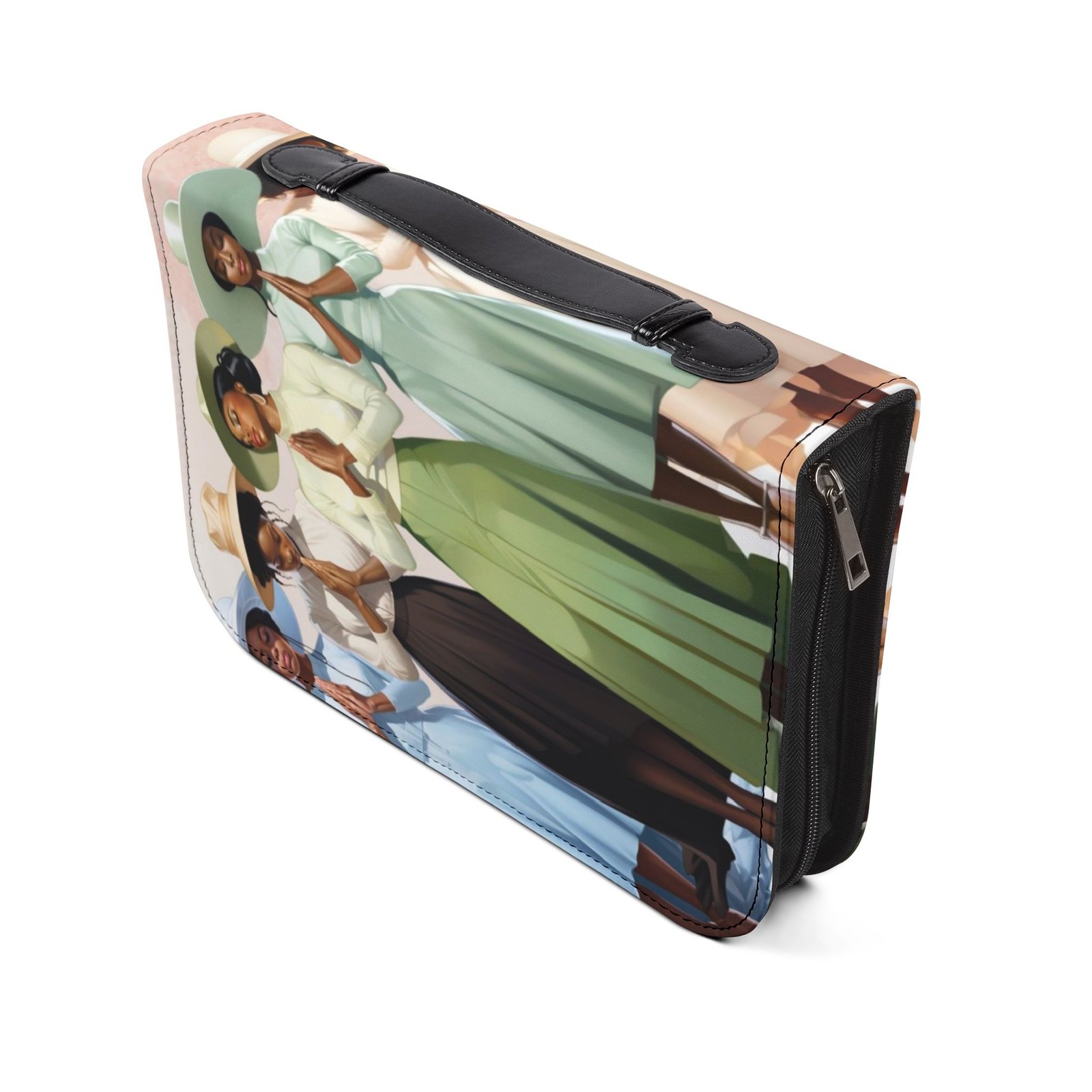Vintage Praying Church Ladies Bible Cover - Image 13