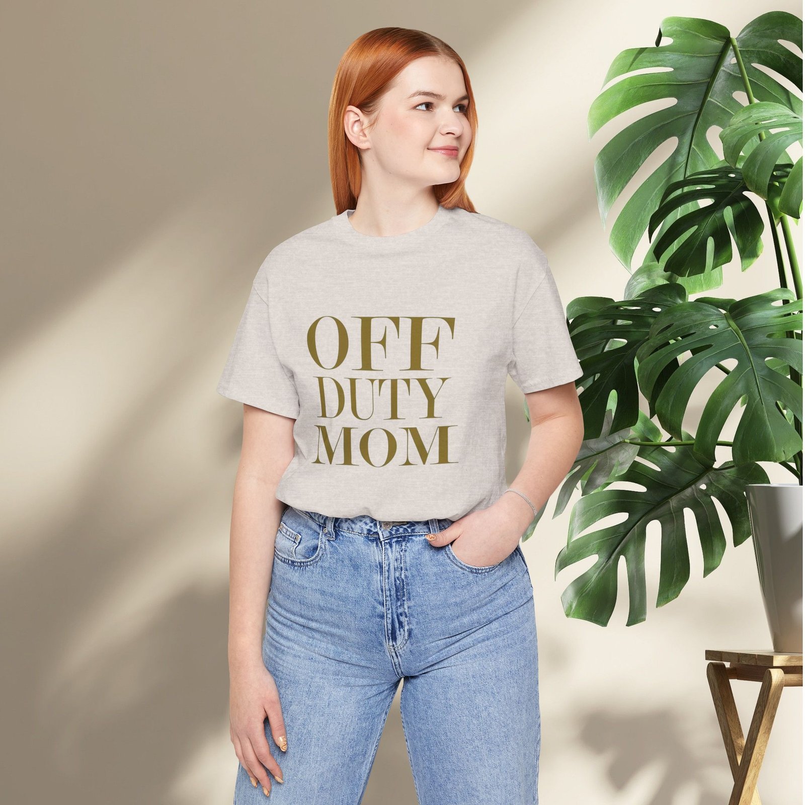Mom Off Duty T-Shirt Graphic Tee - Image 15