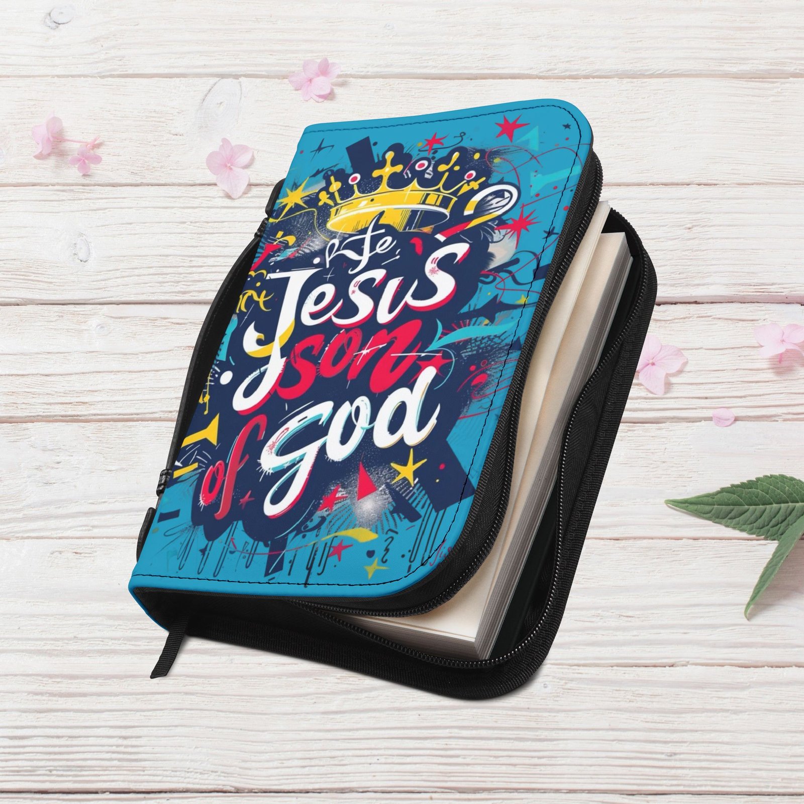 Jesus Son of God Graffiti Bible Cover - Image 5