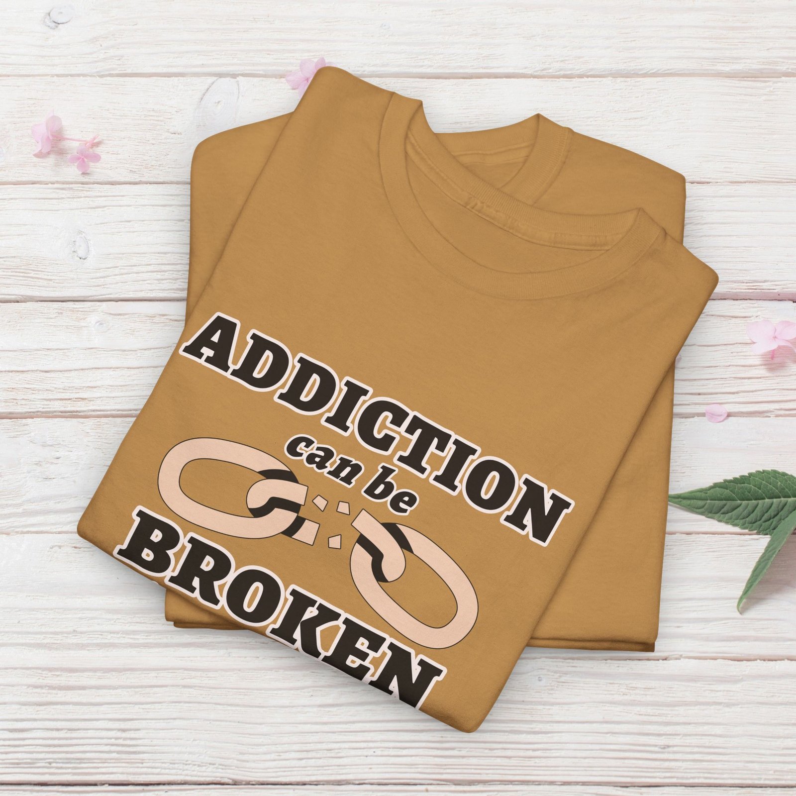Addiction Can Be Broken  — Faith-Based Recovery T-Shirt - Image 16