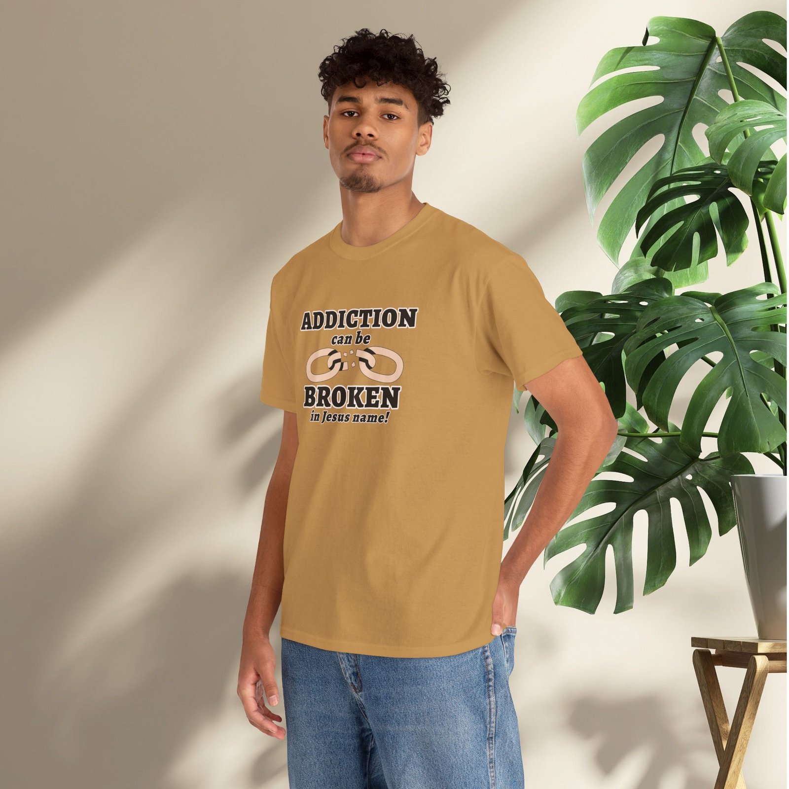 Addiction Can Be Broken  — Faith-Based Recovery T-Shirt - Image 18