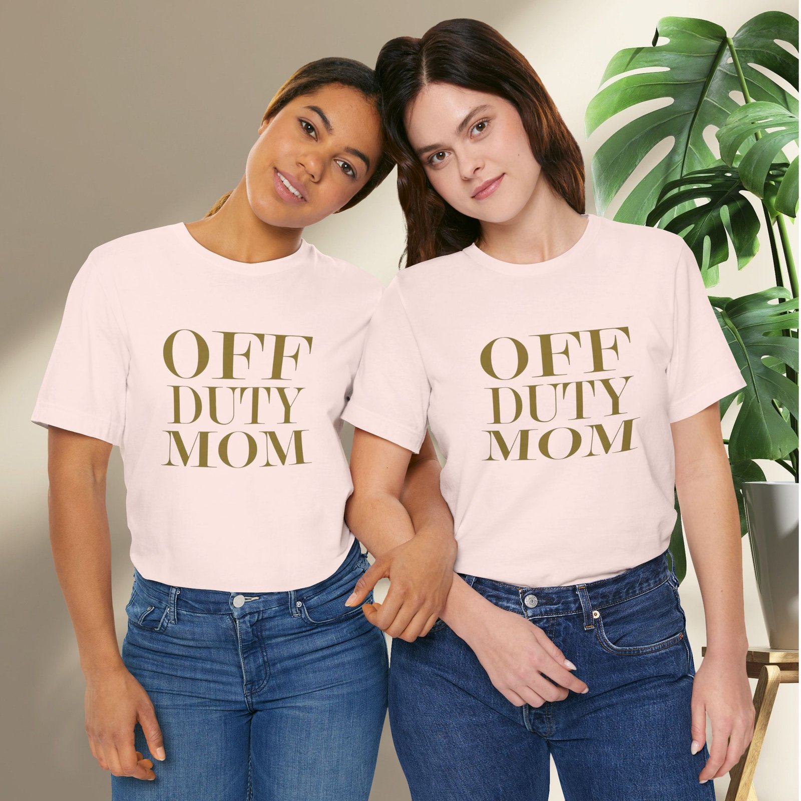 Mom Off Duty T-Shirt Graphic Tee - Image 12