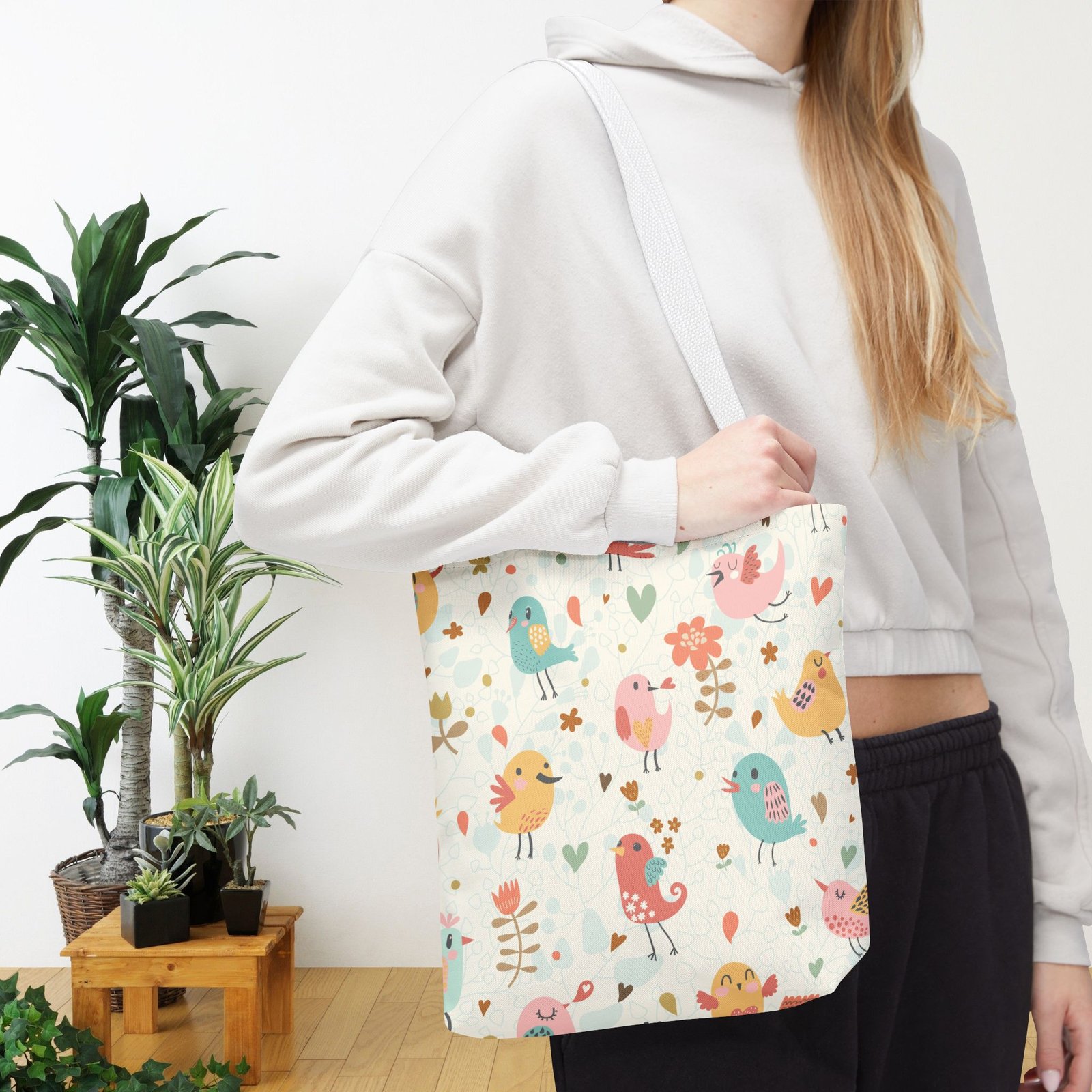 Bird Lover Print Tote Bag - Image 22