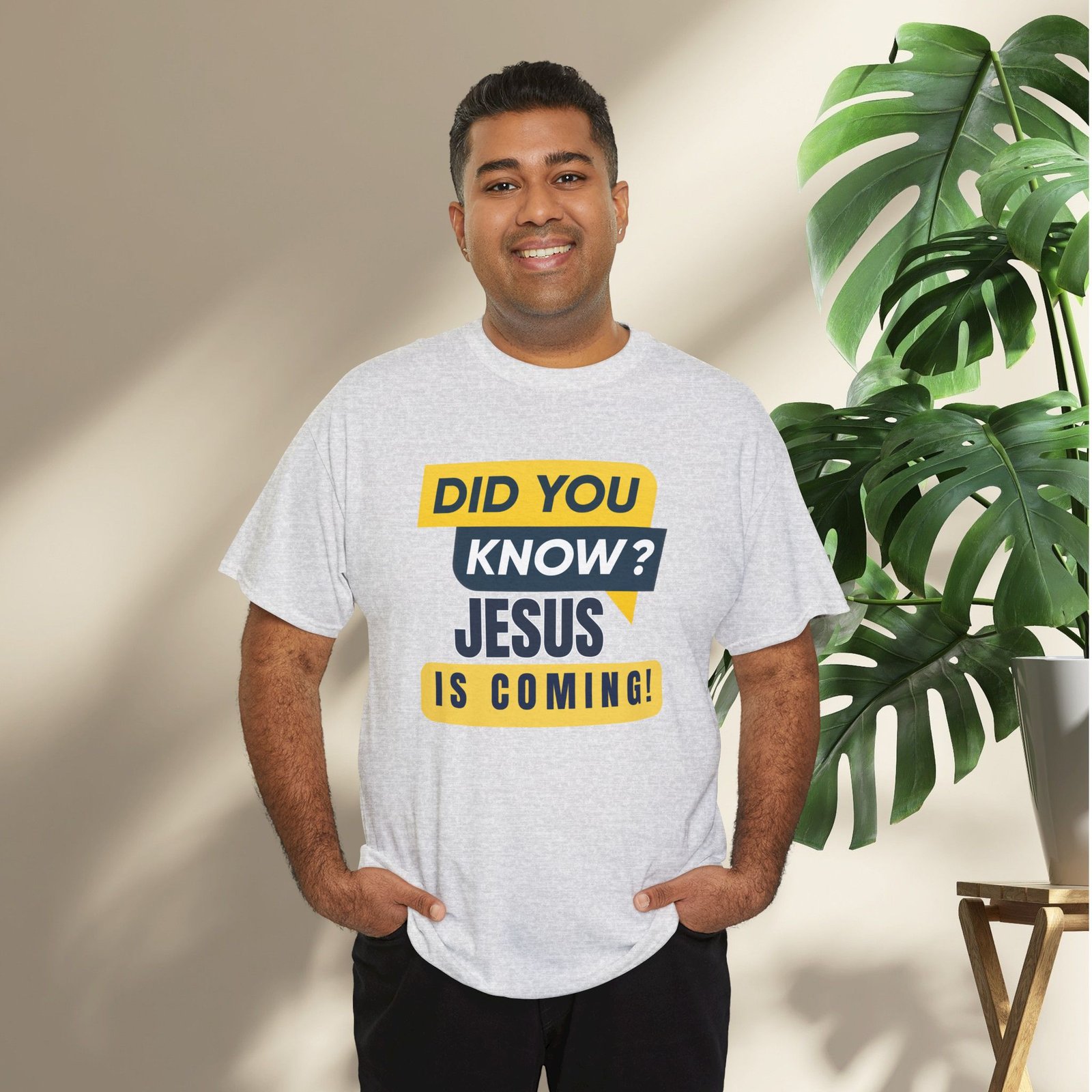 "Did You Know? Jesus Is Coming!" Unisex T-Shirt - Image 12