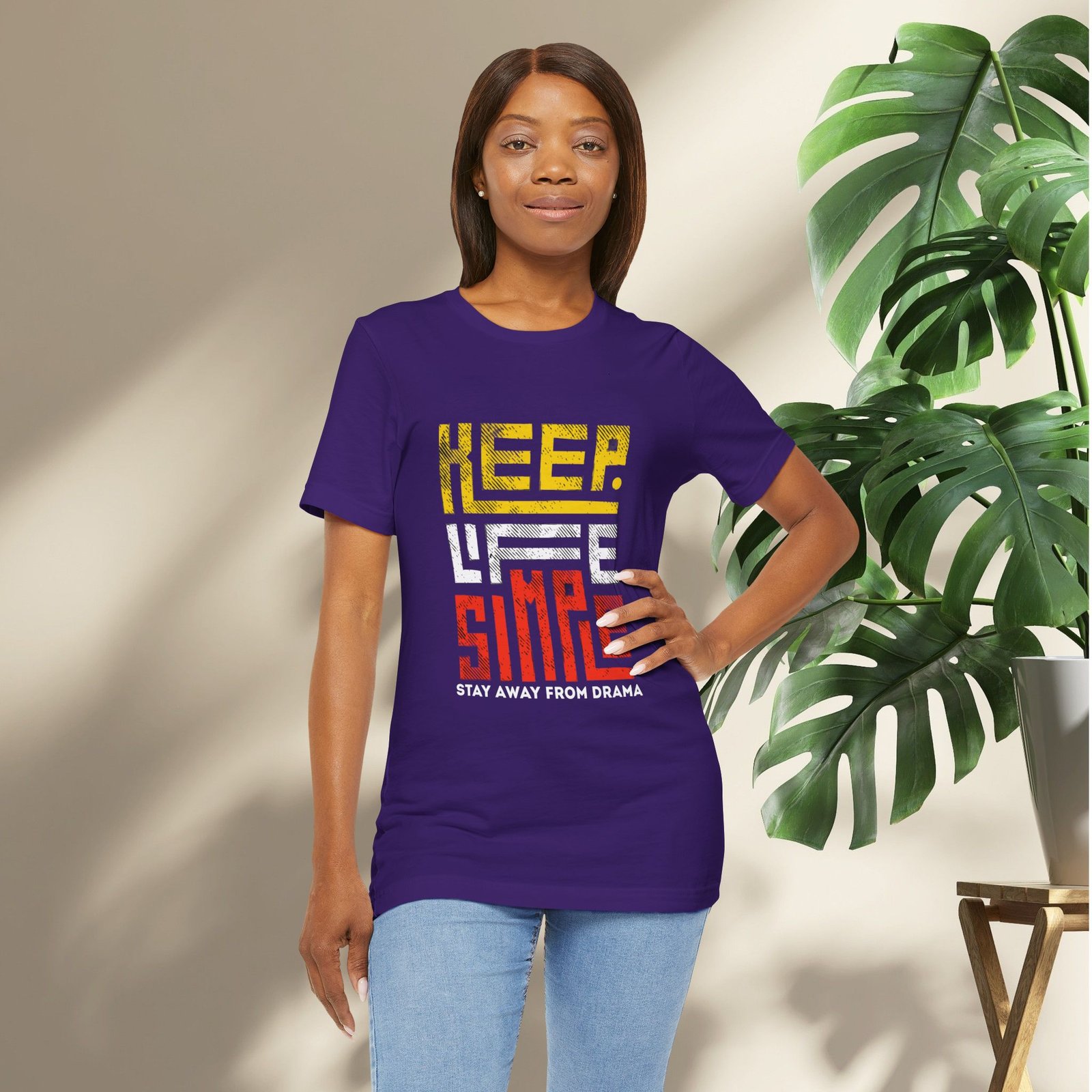 Keep Life Simple Unisex Tee - Image 33