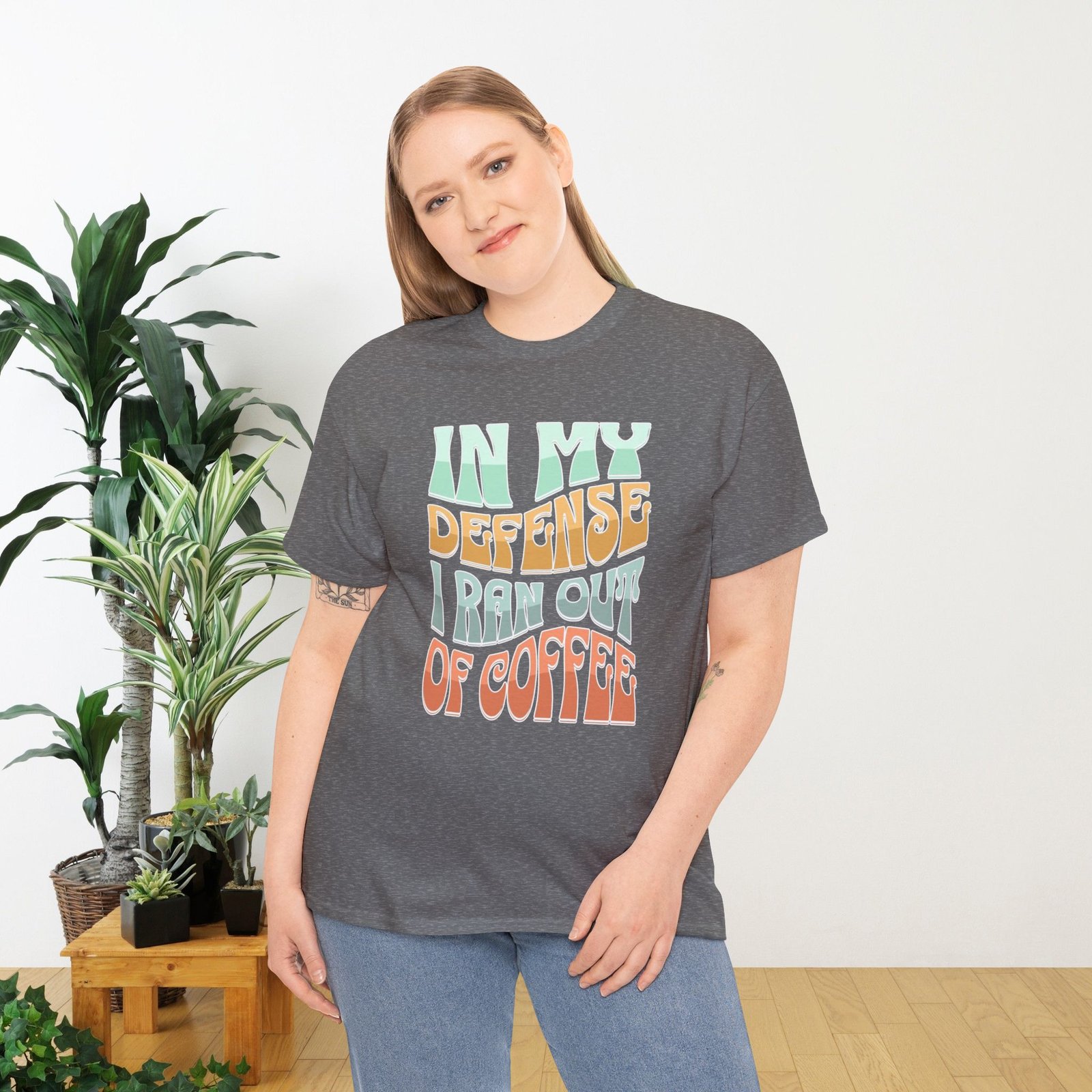 In my Defense, I rean out of Coffee Unisex T-Shirt - Image 17