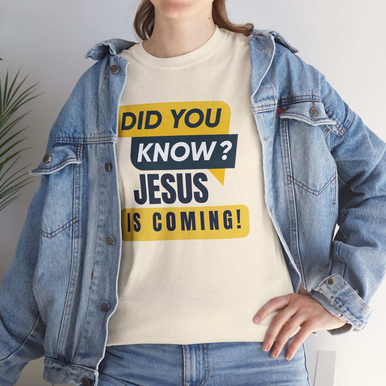 "Did You Know? Jesus Is Coming!" Unisex T-Shirt - Image 27