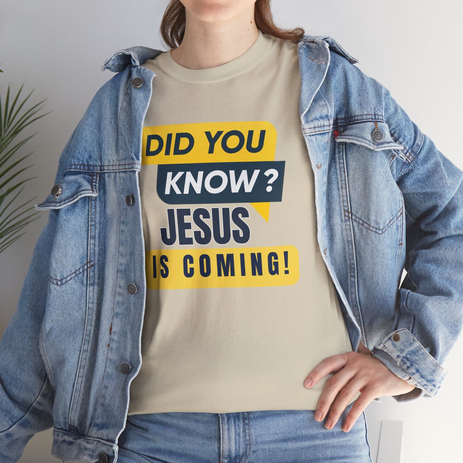 "Did You Know? Jesus Is Coming!" Unisex T-Shirt - Image 20