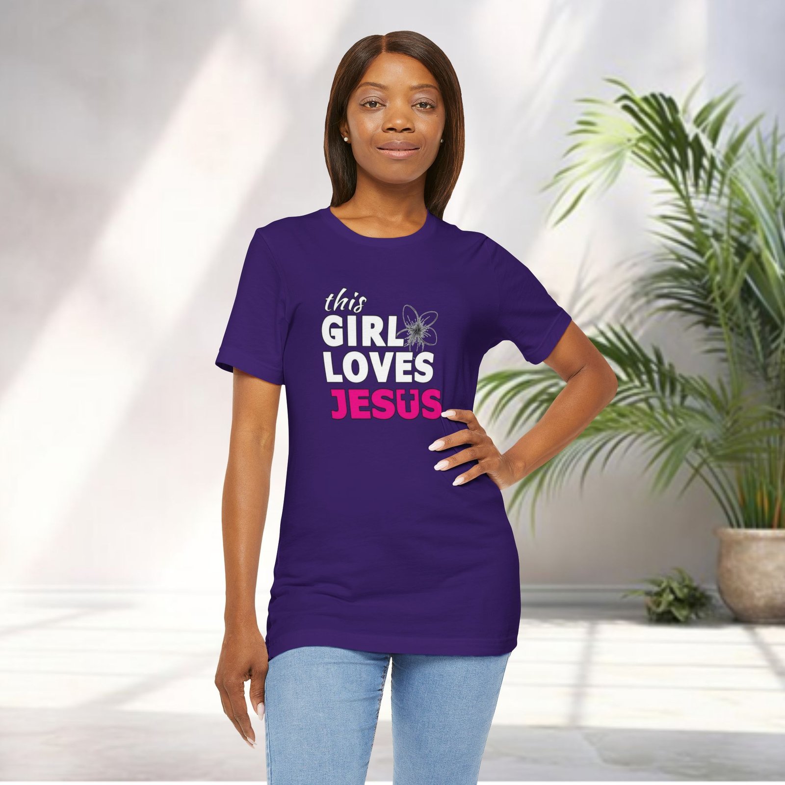 This Girl Loves Jesus T-Shirt - Image 13