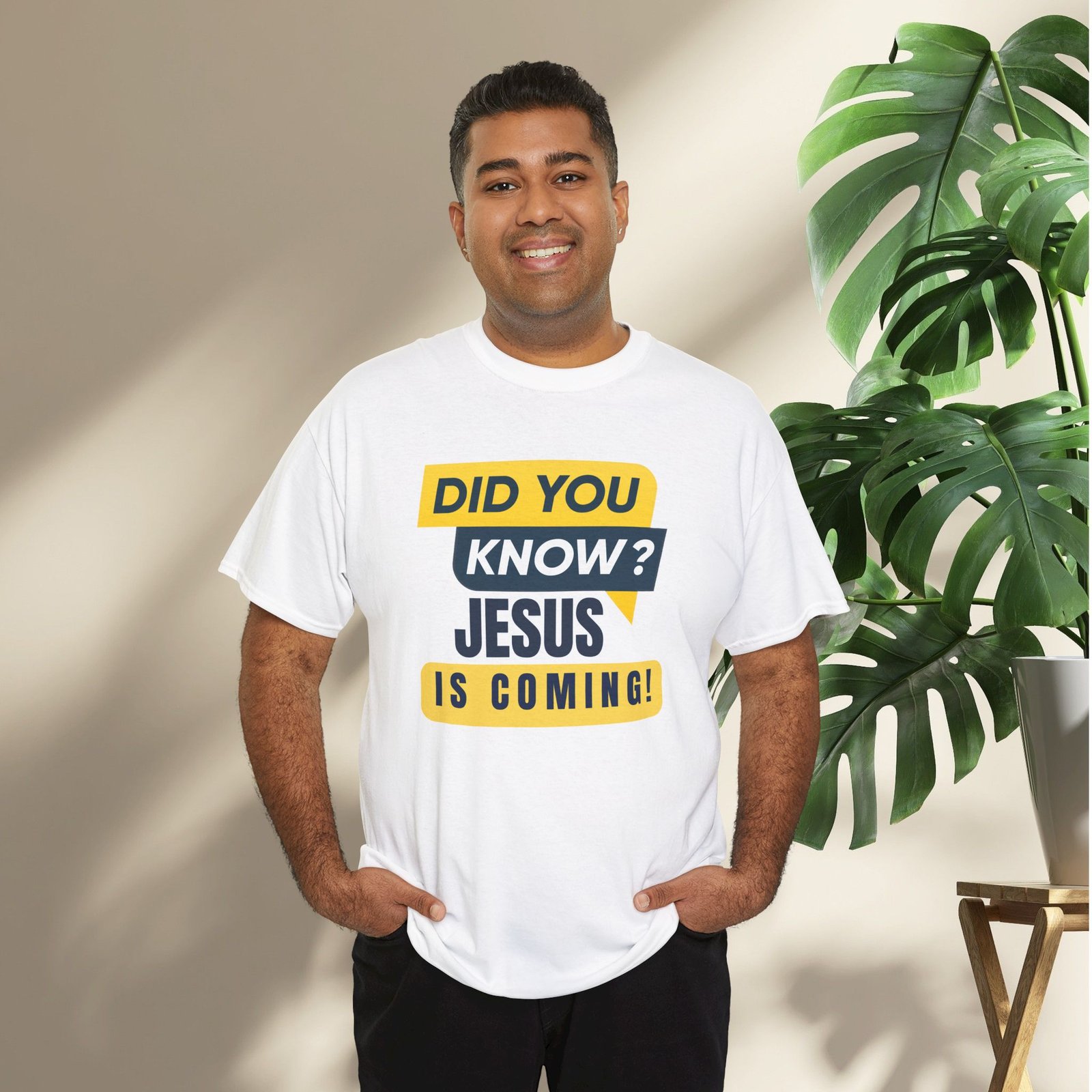 "Did You Know? Jesus Is Coming!" Unisex T-Shirt - Image 5
