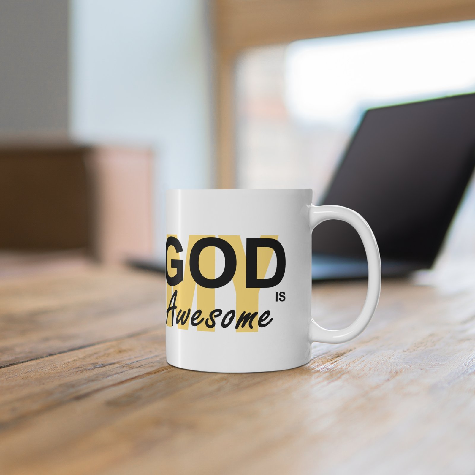 My God is Awesome Mug 11oz - Image 6