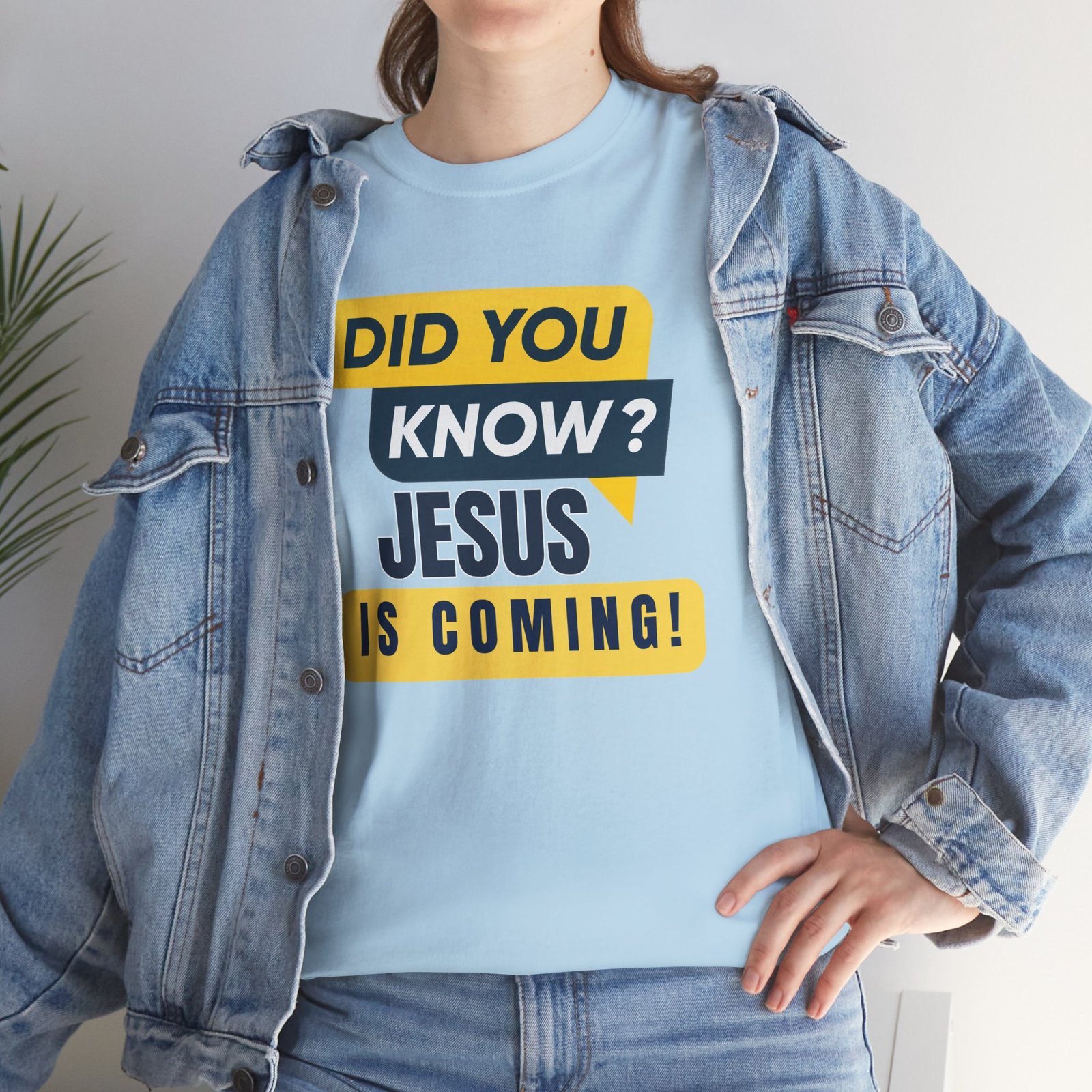 "Did You Know? Jesus Is Coming!" Unisex T-Shirt - Image 34