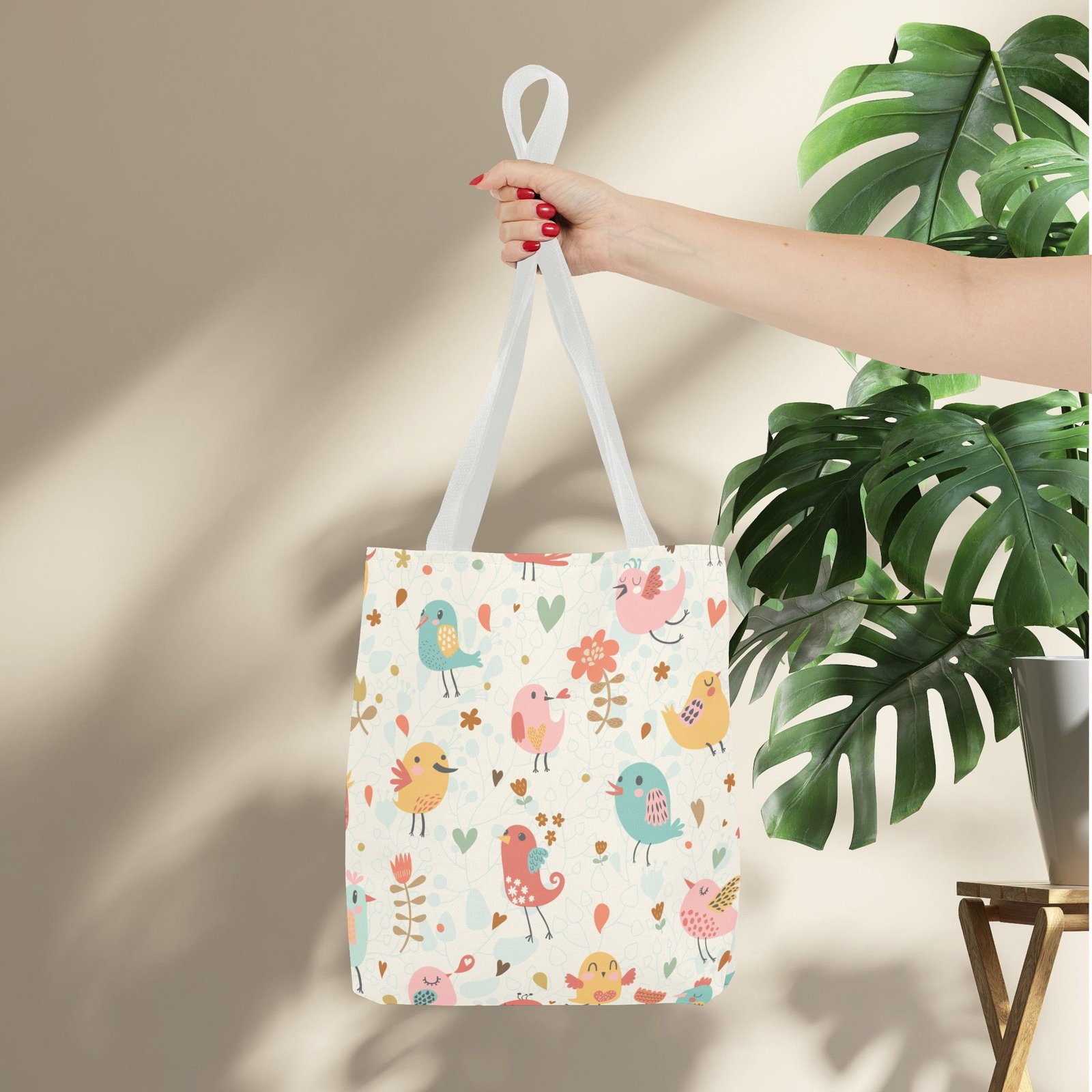 Bird Lover Print Tote Bag - Image 20