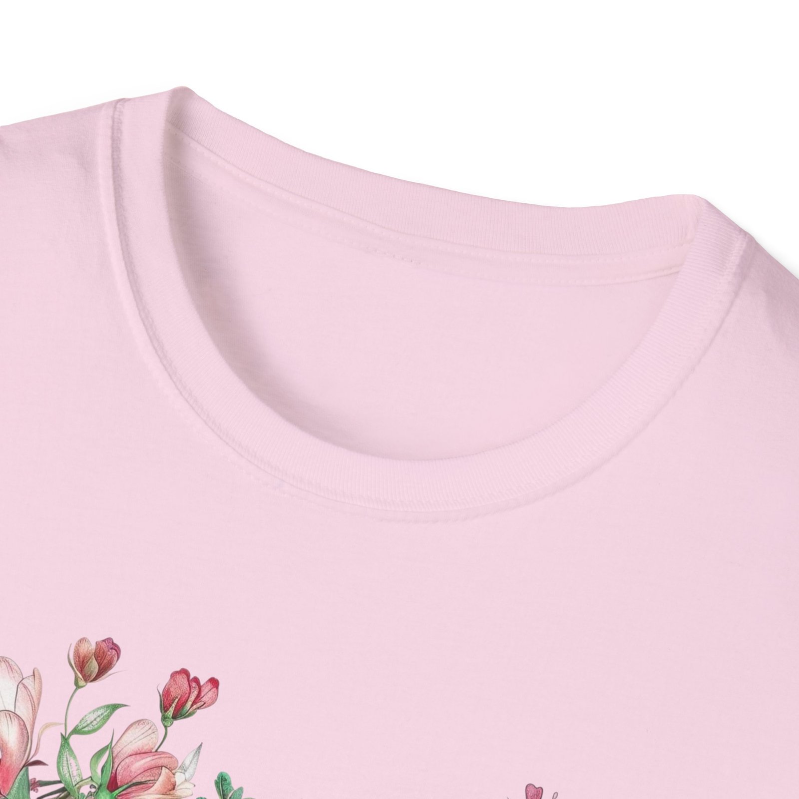 Floral Heart Wreath - MOM T-Shirt - Image 22