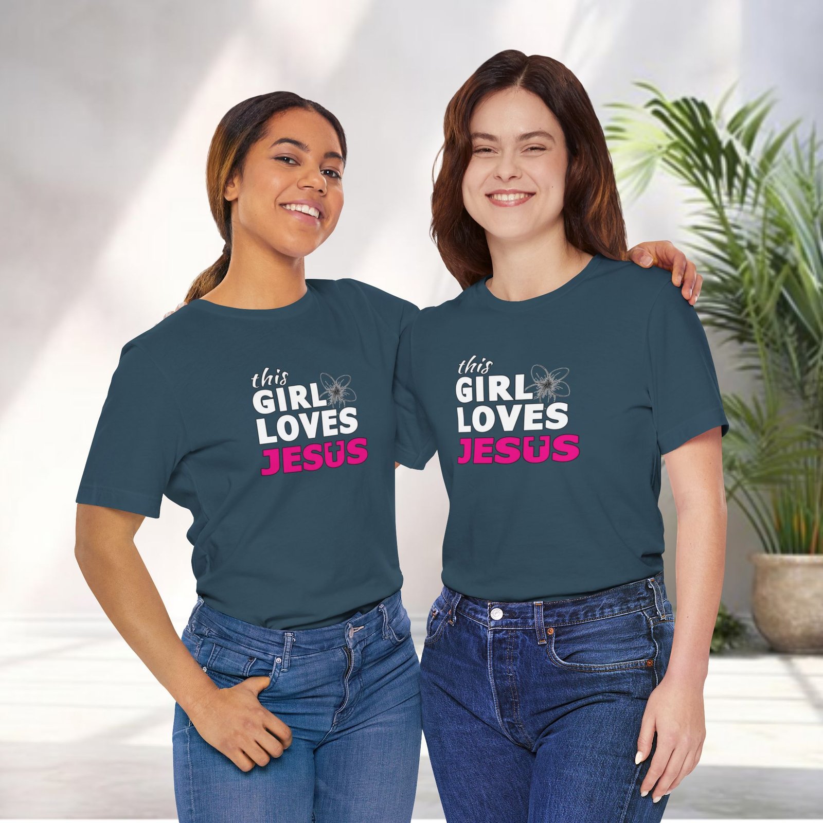 This Girl Loves Jesus T-Shirt - Image 9