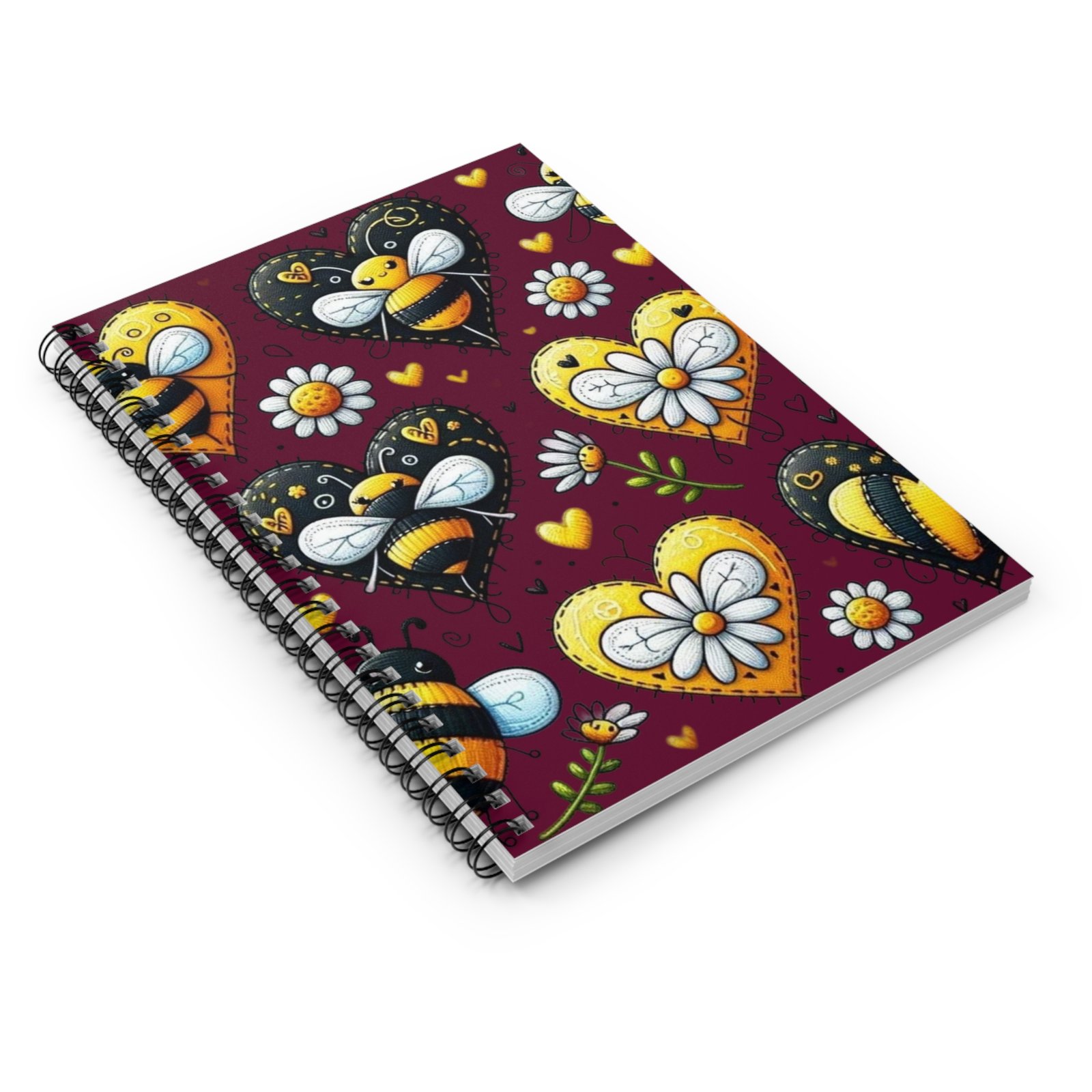 Bumblebee Love Spiral Notebook - Image 4