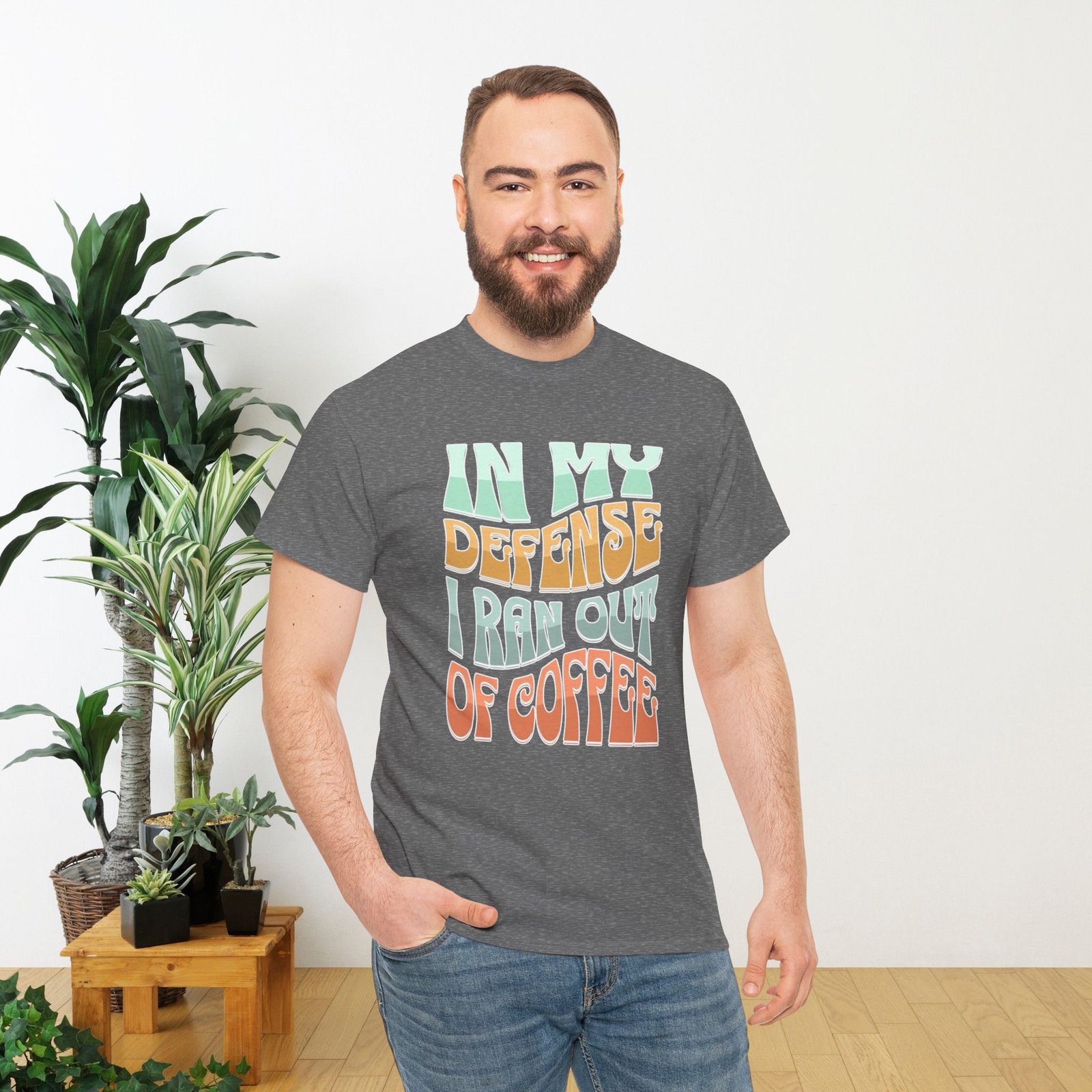 In my Defense, I rean out of Coffee Unisex T-Shirt - Image 18