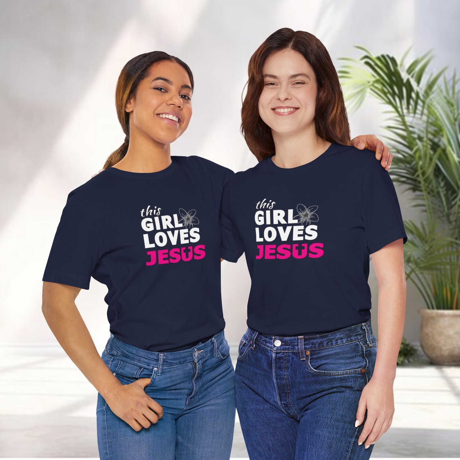 This Girl Loves Jesus T-Shirt - Image 12