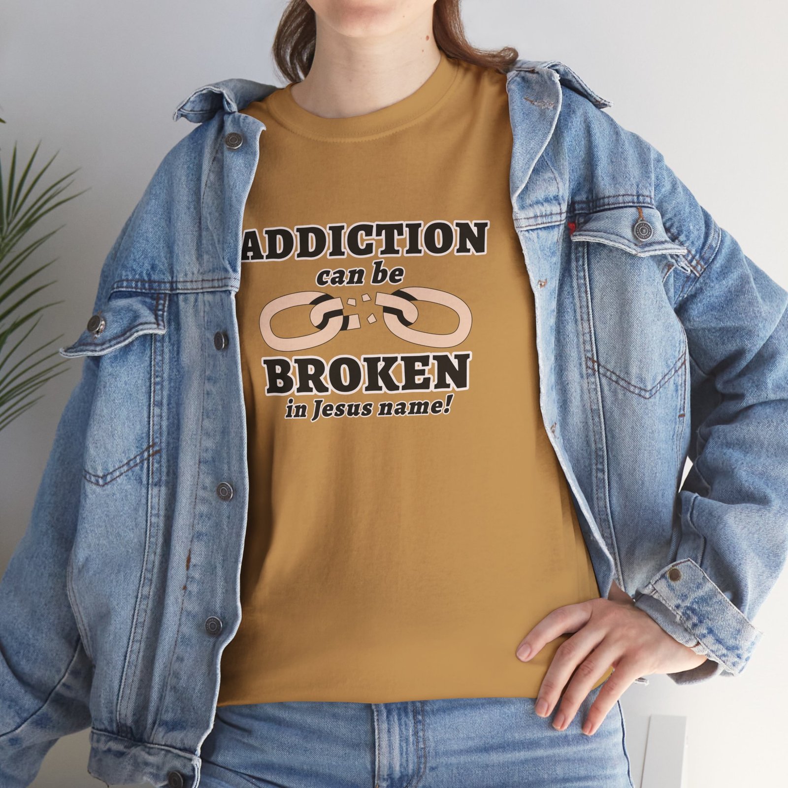 Addiction Can Be Broken  — Faith-Based Recovery T-Shirt - Image 21