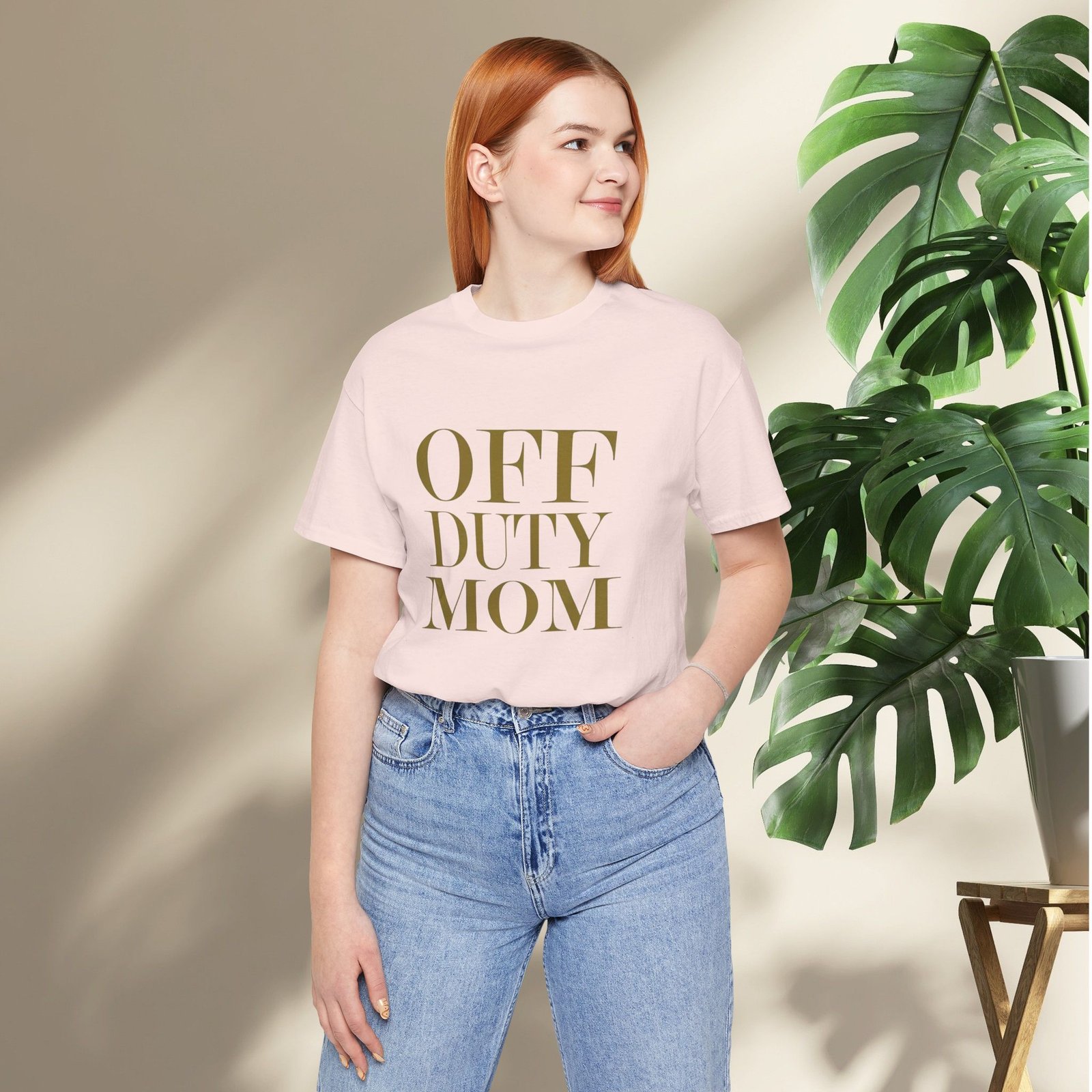 Mom Off Duty T-Shirt Graphic Tee - Image 9