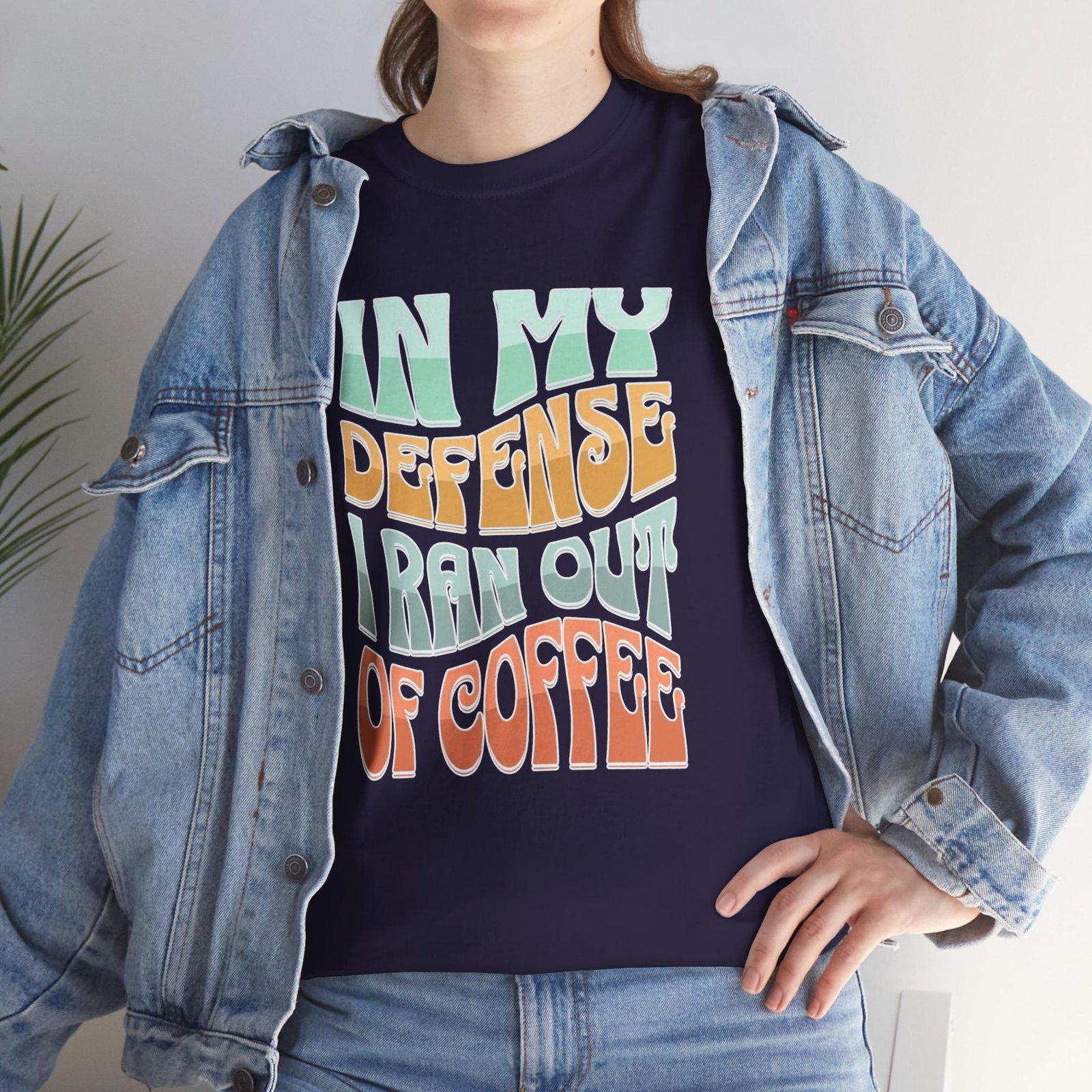 In my Defense, I rean out of Coffee Unisex T-Shirt - Image 33