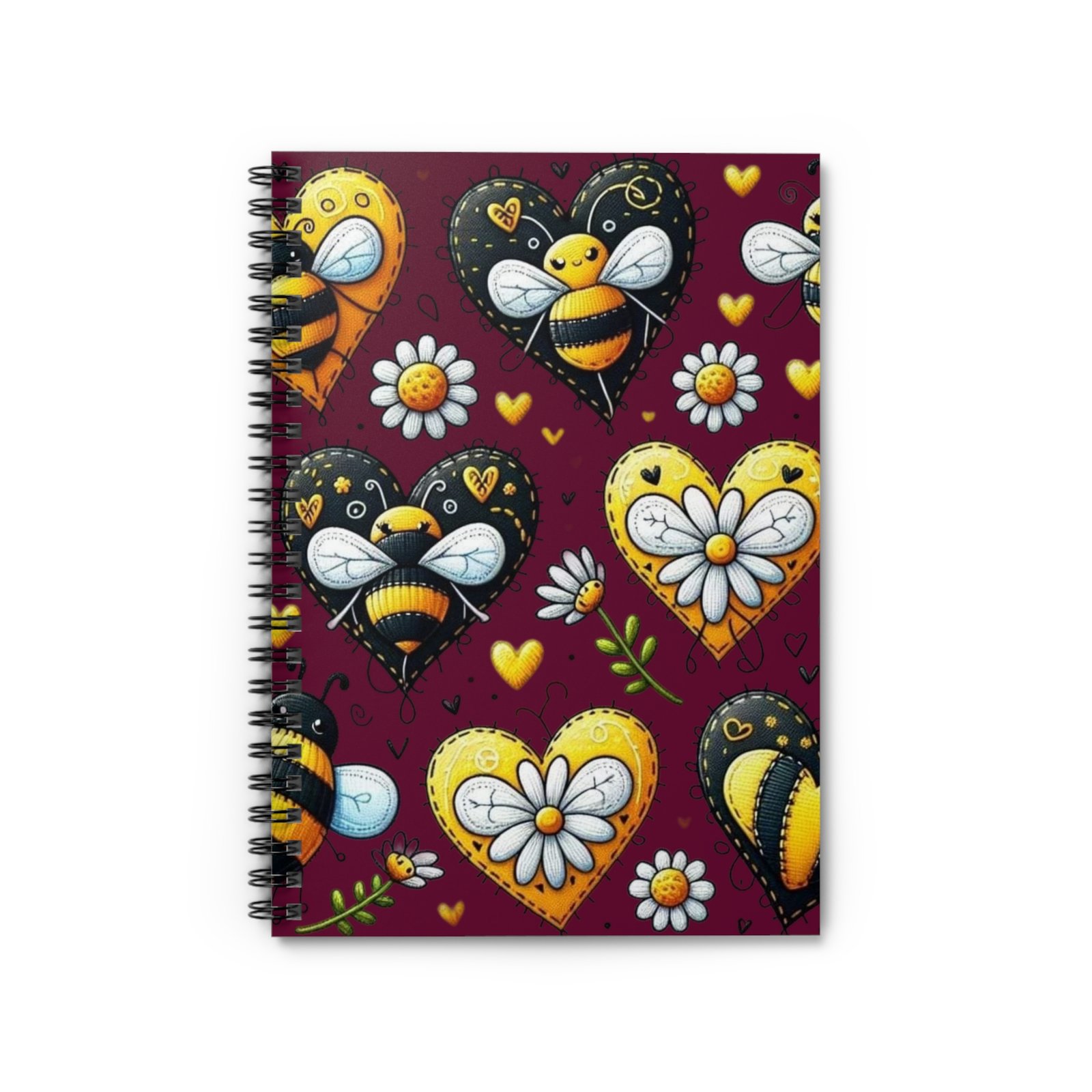 Bumblebee Love Spiral Notebook - Image 2