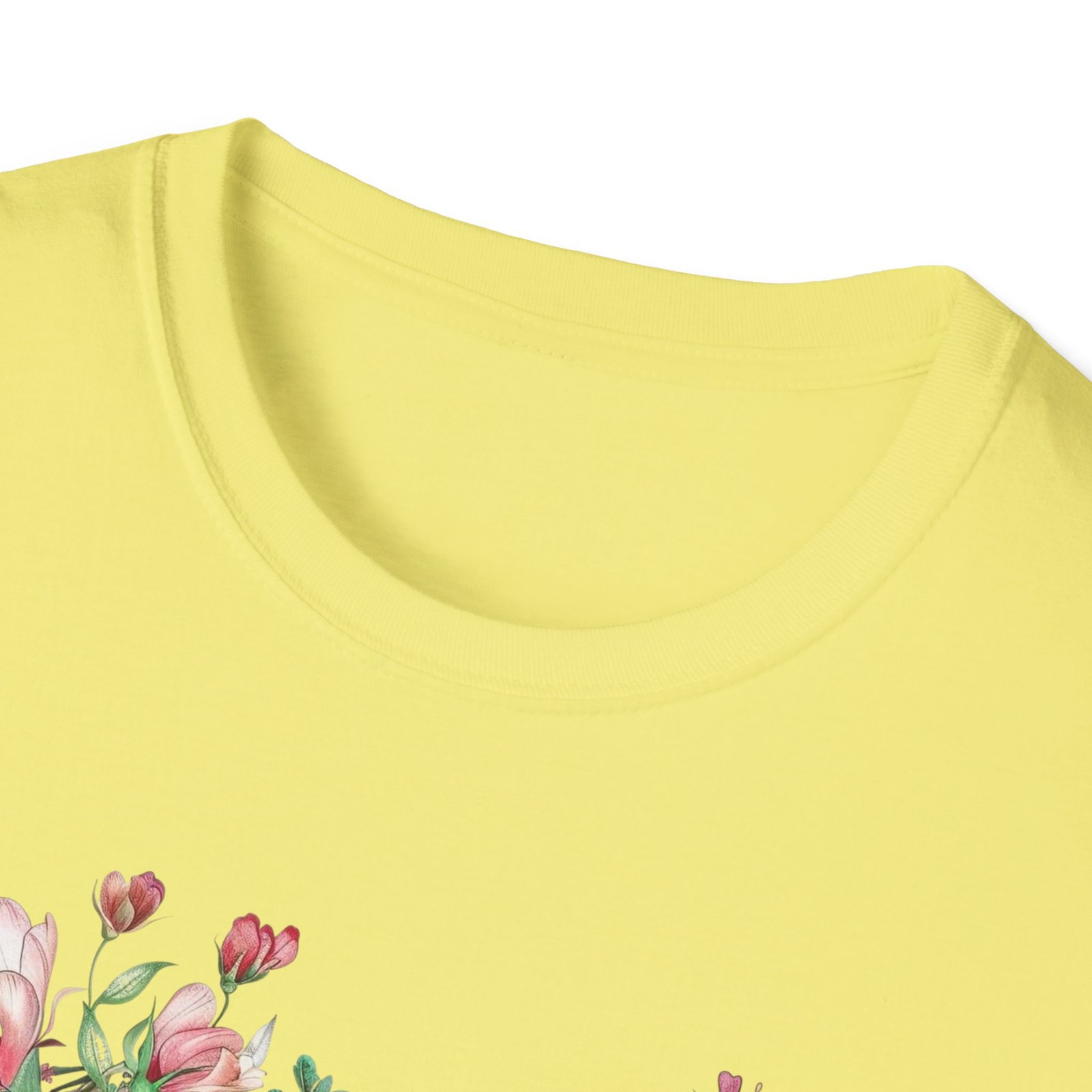 Floral Heart Wreath - MOM T-Shirt - Image 12