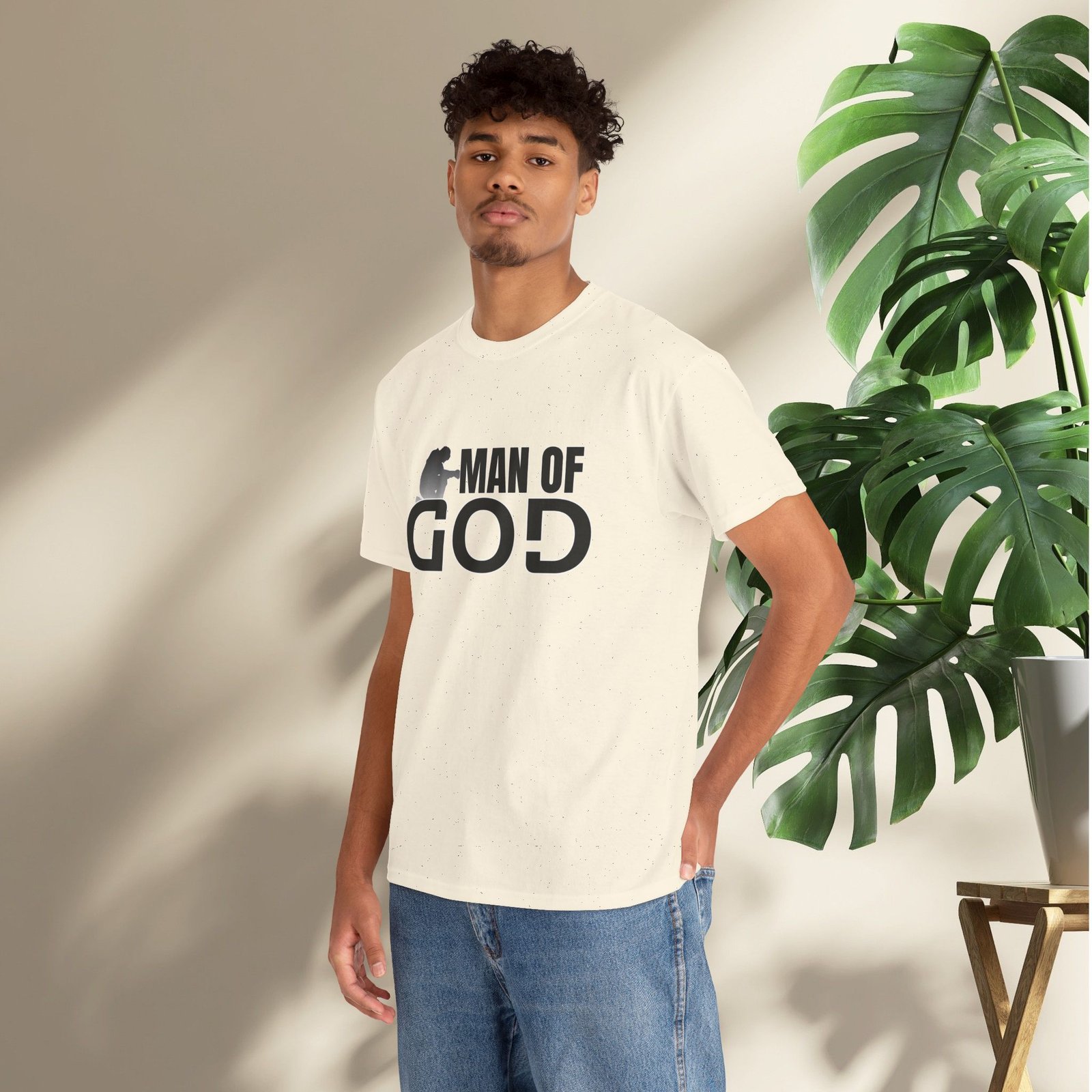 Man of God Unisex Heavy Cotton T-Shirt - Image 18