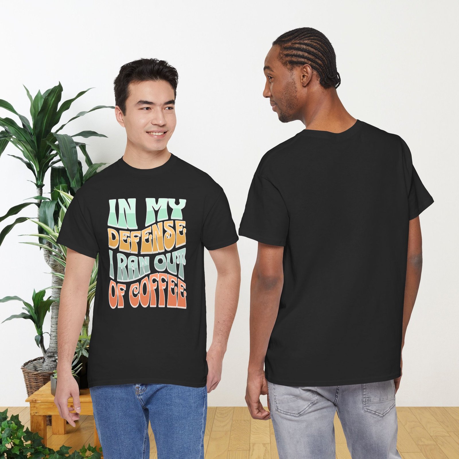 In my Defense, I rean out of Coffee Unisex T-Shirt - Image 6