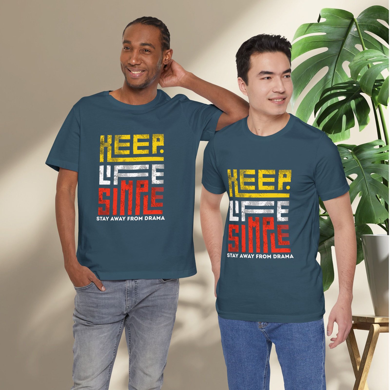 Keep Life Simple Unisex Tee - Image 24