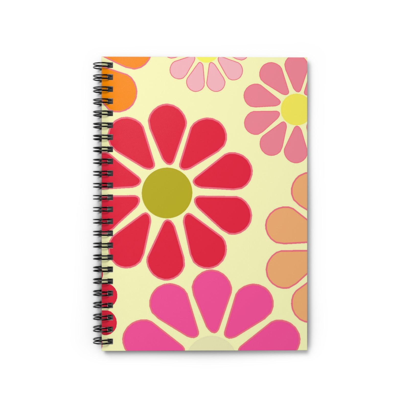Just Groovy Retro Spiral Custom Notebook - Image 2