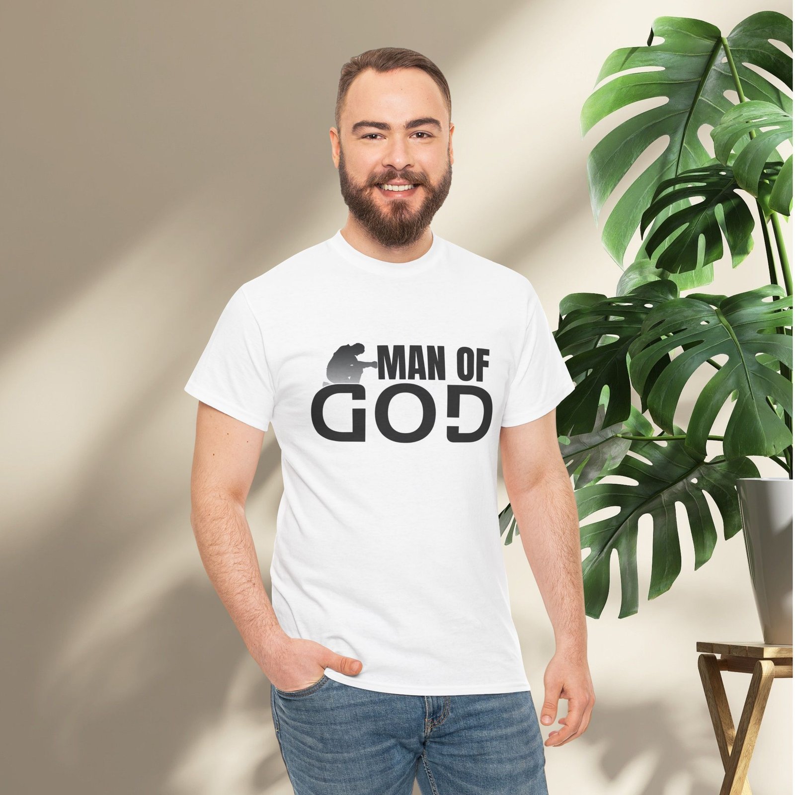 Man of God Unisex Heavy Cotton T-Shirt