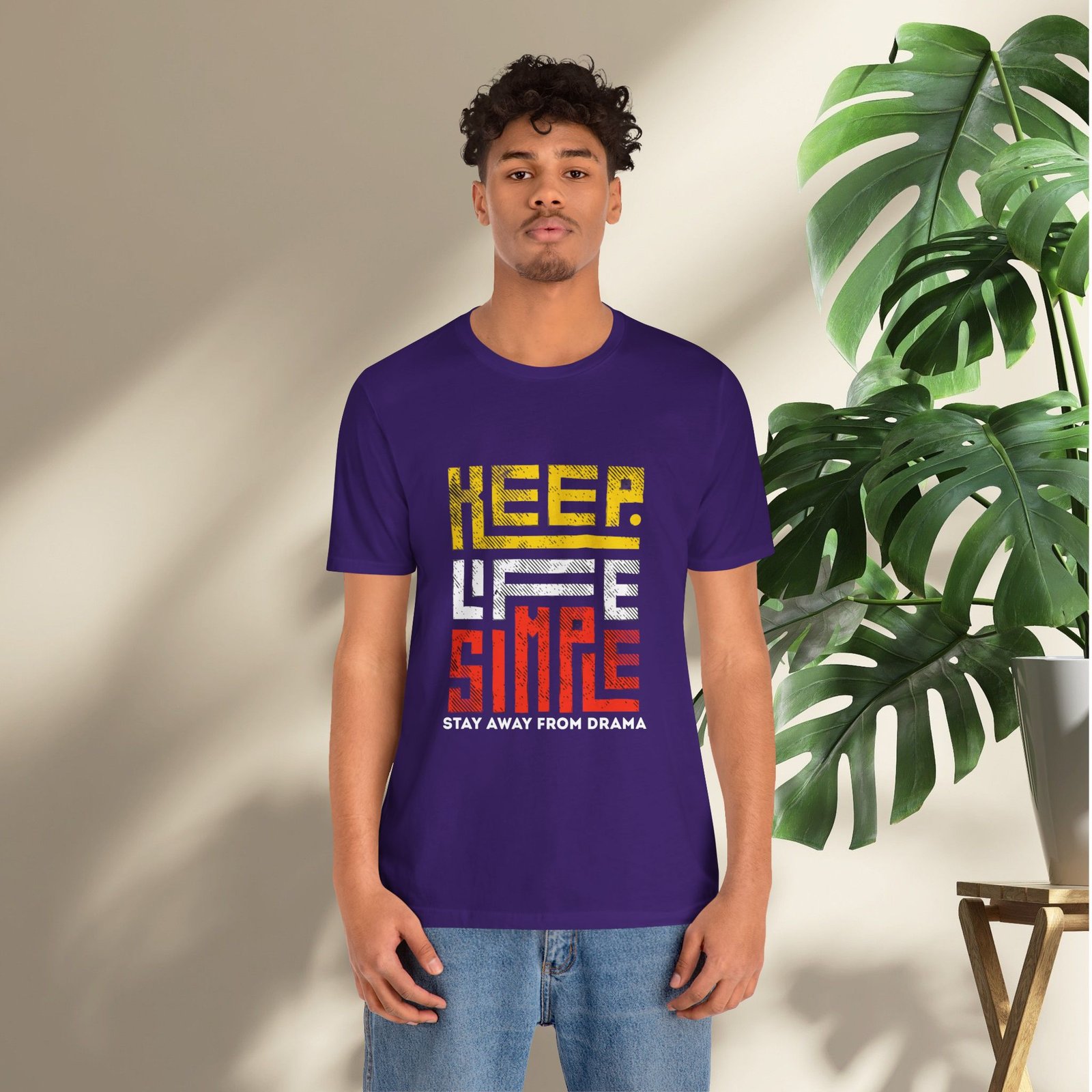Keep Life Simple Unisex Tee - Image 32