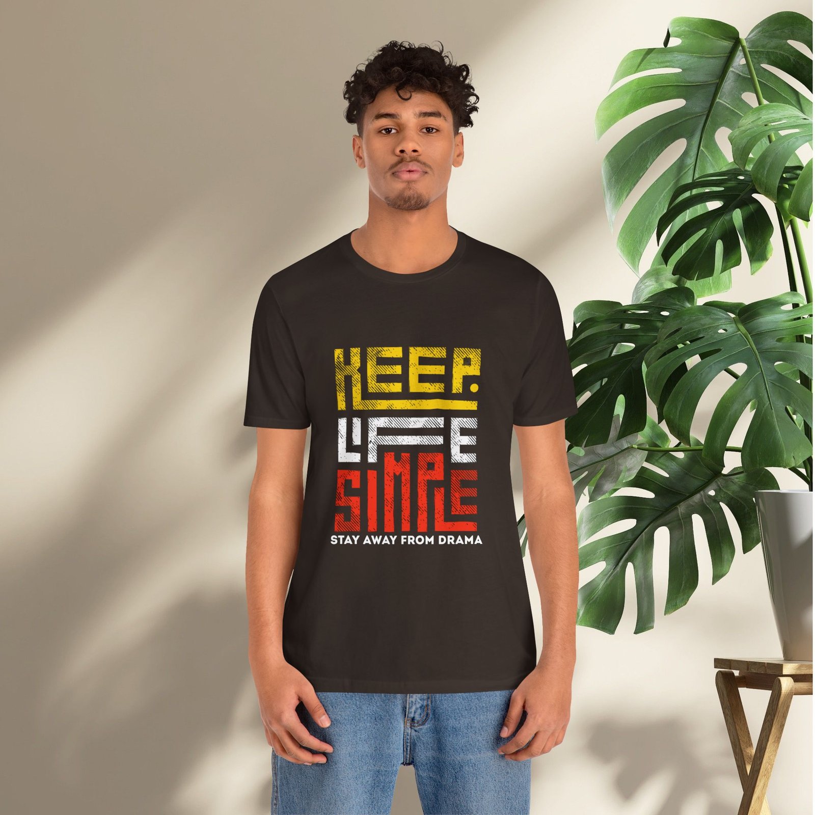 Keep Life Simple Unisex Tee - Image 3