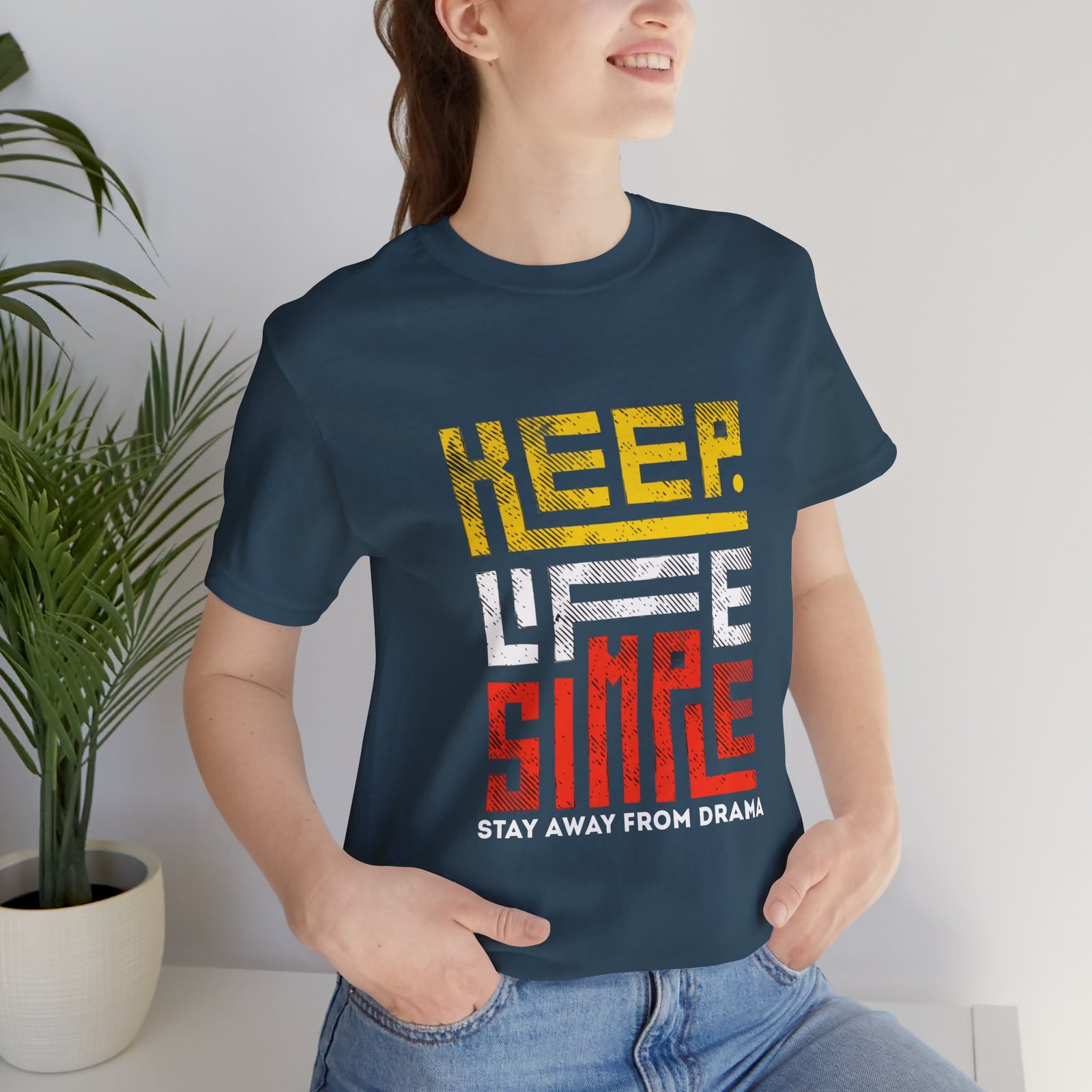 Keep Life Simple Unisex Tee - Image 22