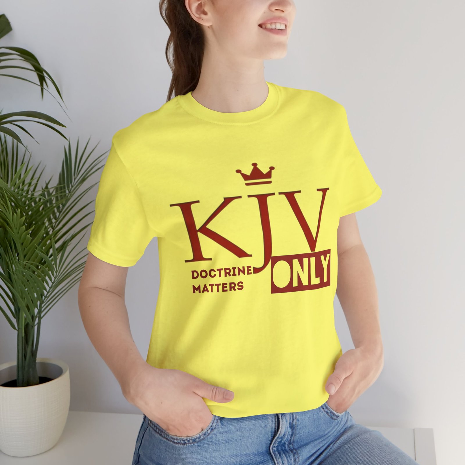 KJV Only - Doctrine Matters Unisex T-Shirt - Image 28
