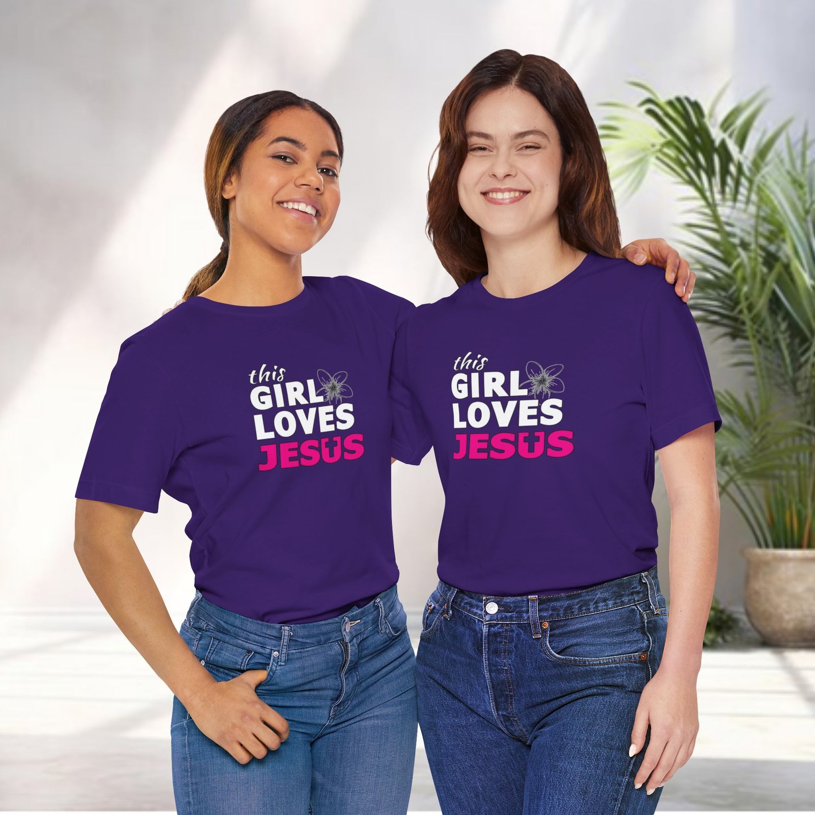 This Girl Loves Jesus T-Shirt - Image 15