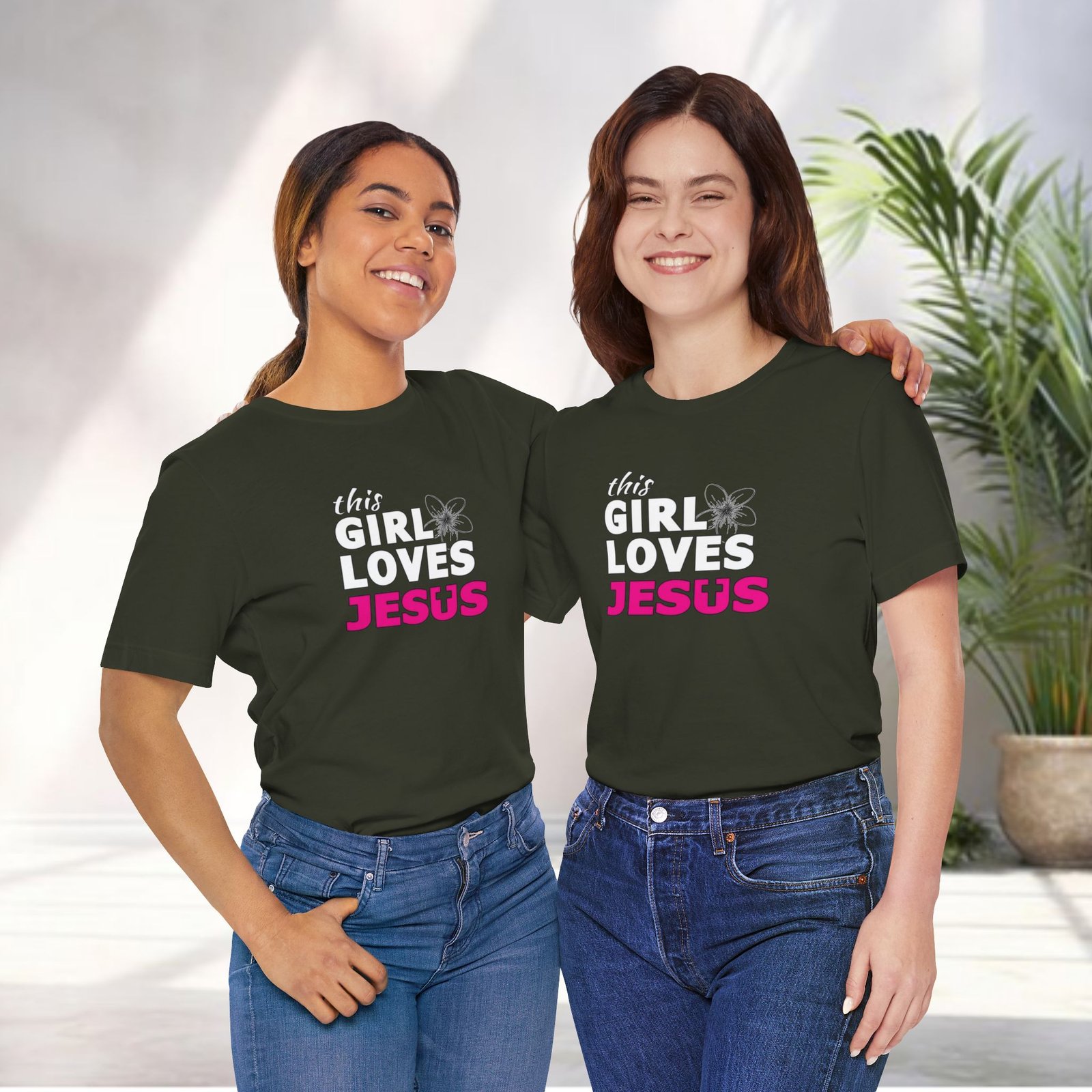 This Girl Loves Jesus T-Shirt - Image 6