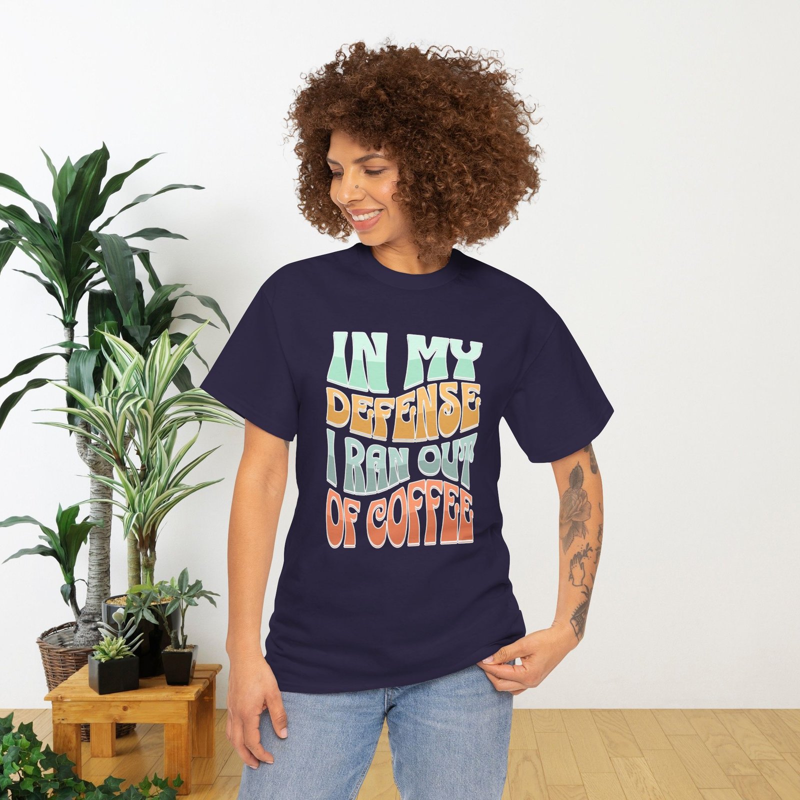 In my Defense, I rean out of Coffee Unisex T-Shirt - Image 30