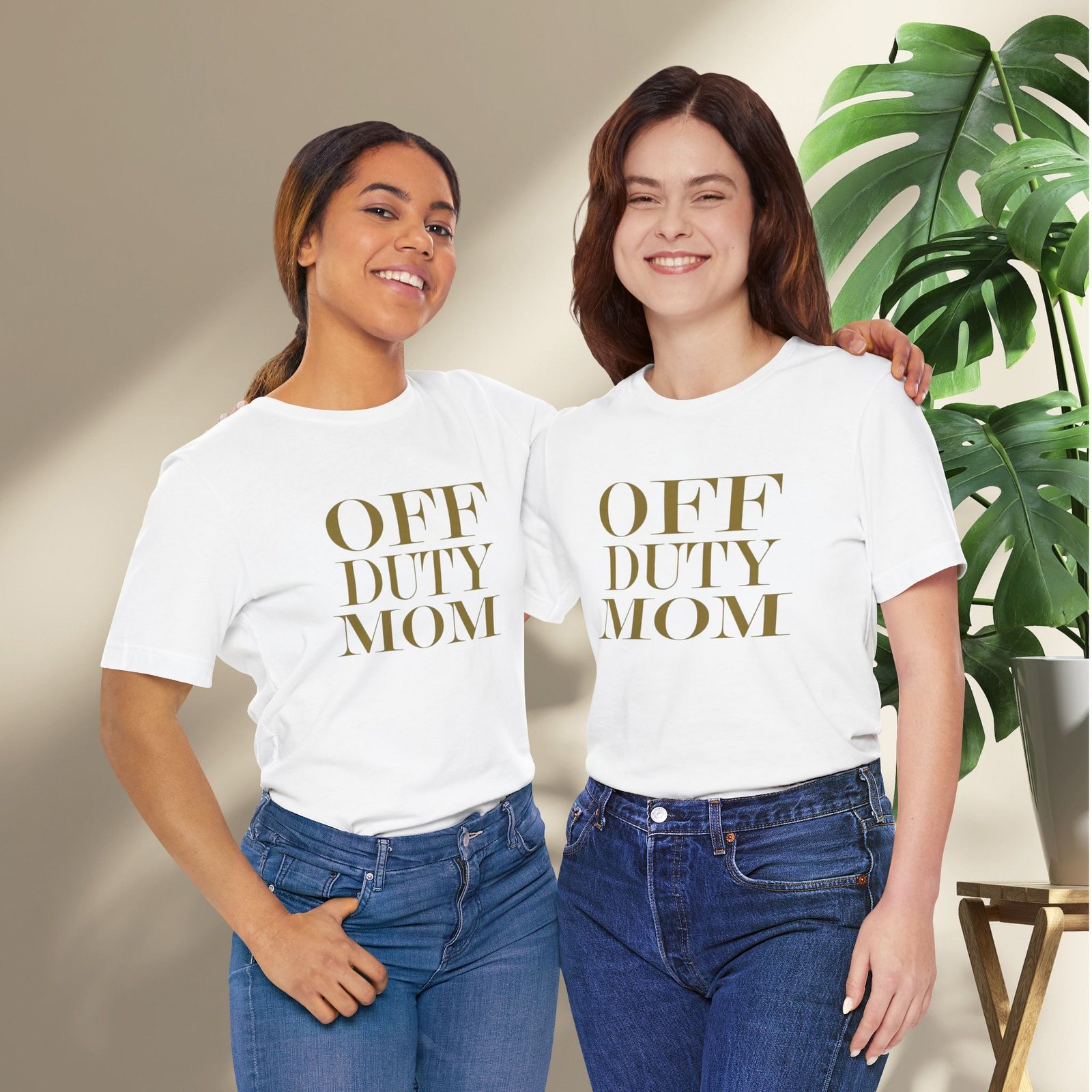 Mom Off Duty T-Shirt Graphic Tee - Image 6
